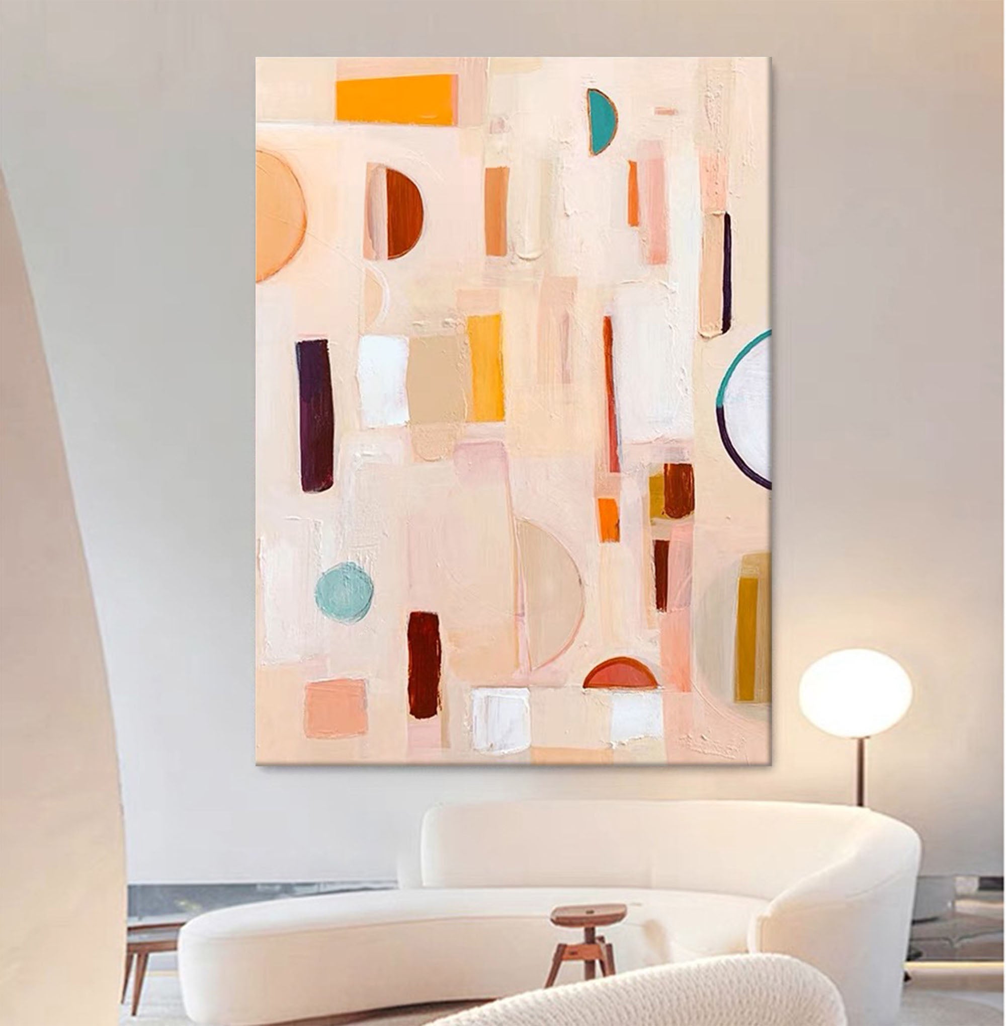 Wall Art Geometric Bohemian Organic Decor
