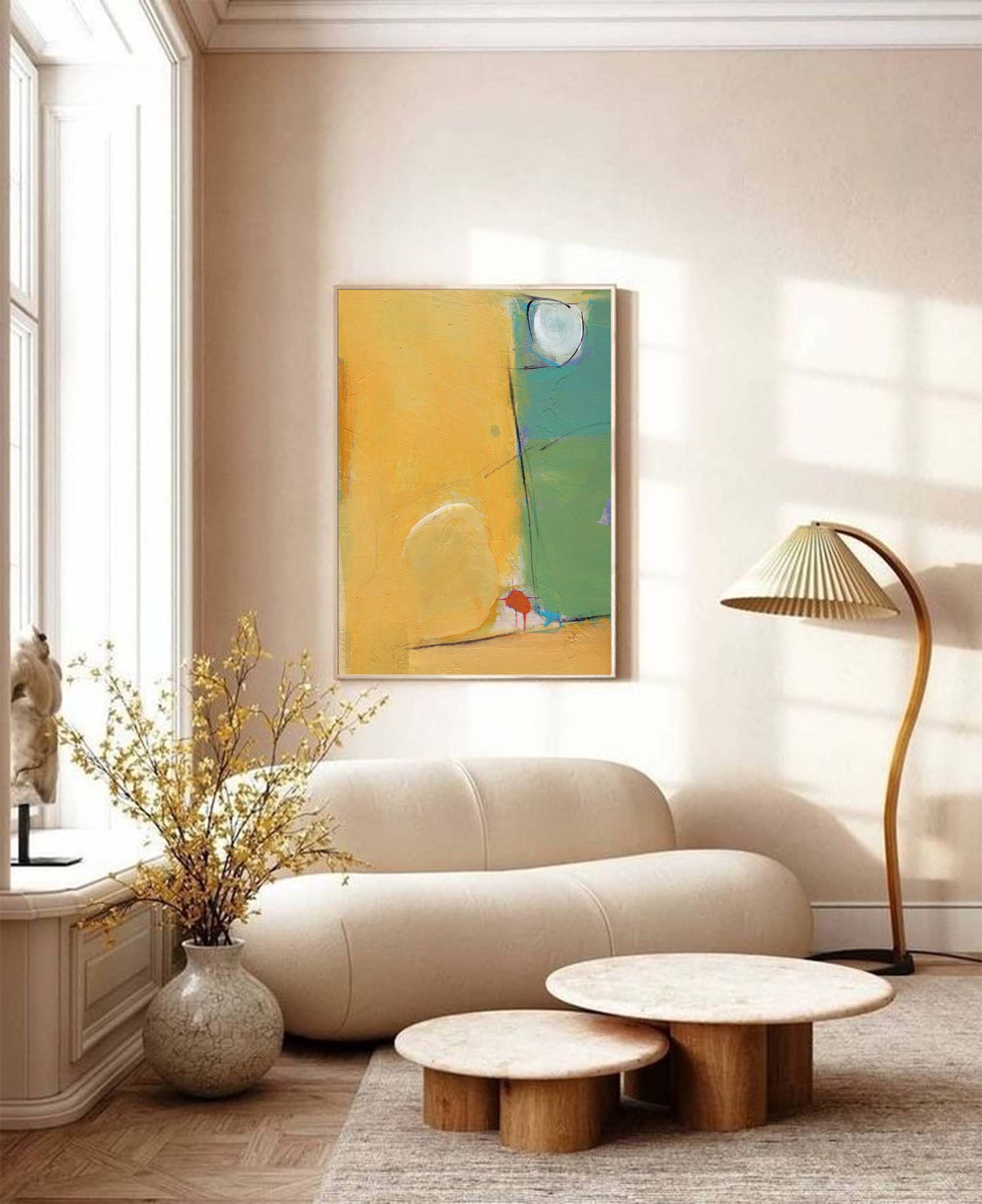 Wall Art Minimalist Geometric Bold Energetic