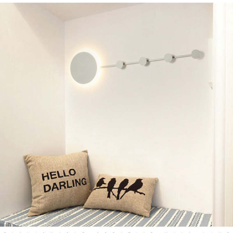 Arisha LED Porch Wall Hanging Coat Rack Creative Wall Lamp - Neutralighting