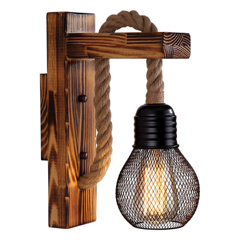 Silva Solid Wood Wall Lamp for Hallway & Living Room - Neutralighting