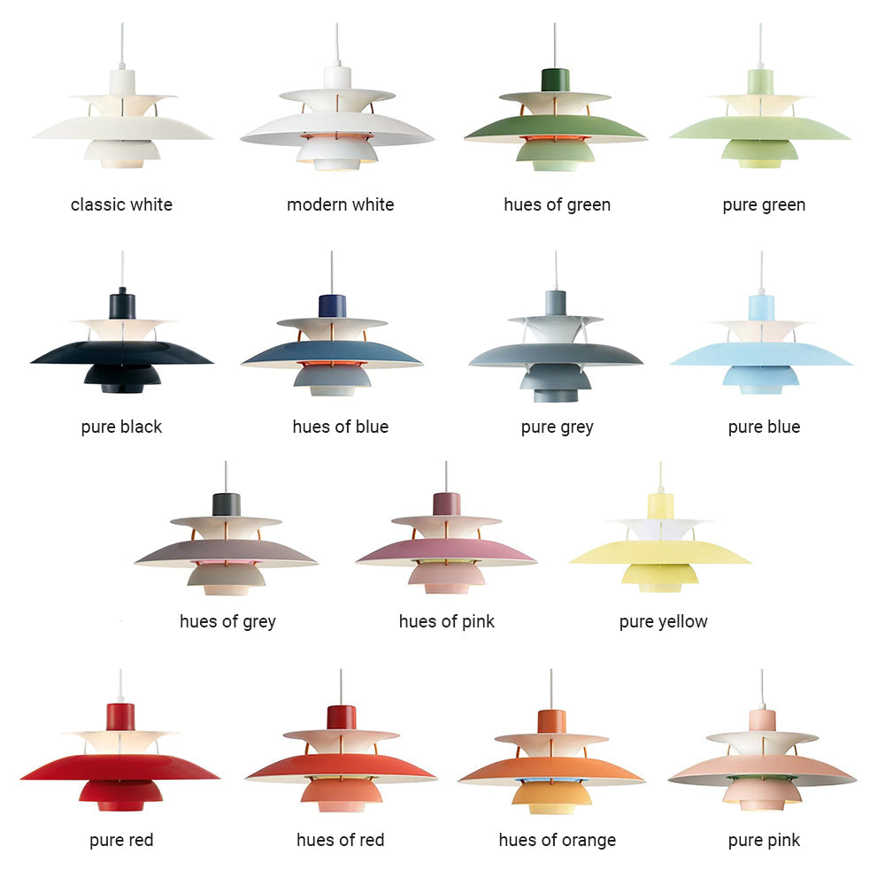 Jojo Macaron Umbrella Pendant Light, 15 Color - Neutralighting