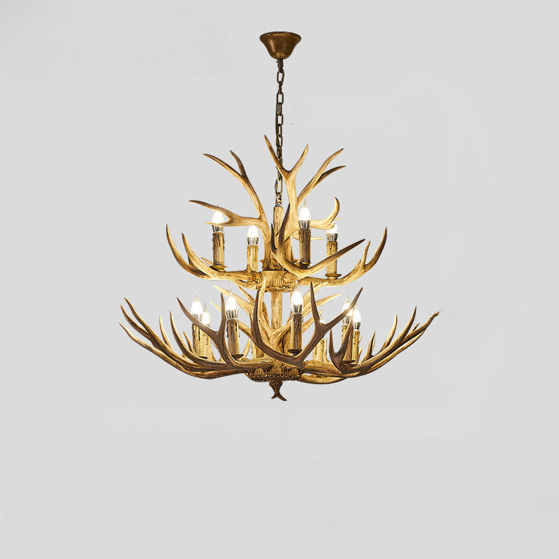 Silva Retro LED Pendant Light Wood Metal Bar/Dining Room/Living Room - Neutralighting