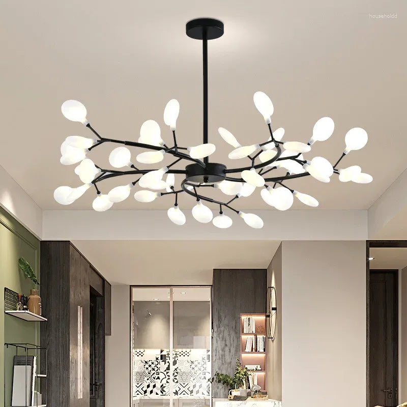 Olivia Unique Branch Firefly Sputnik Art Deco Chandelier - Neutralighting