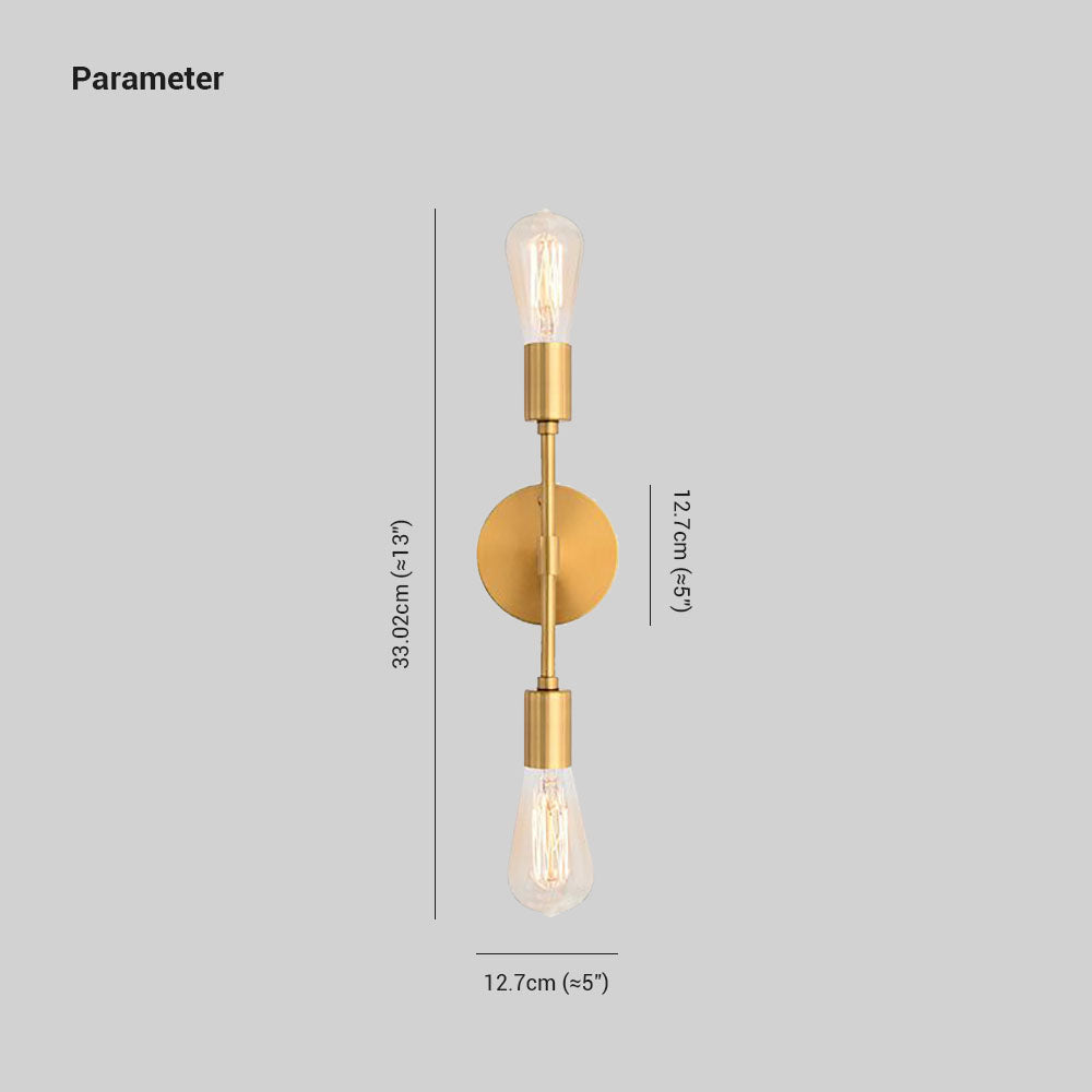 Silva Modern Minimalist Wall Lamp, Metal, Black/Silver/Gold, Bathroom - Neutralighting
