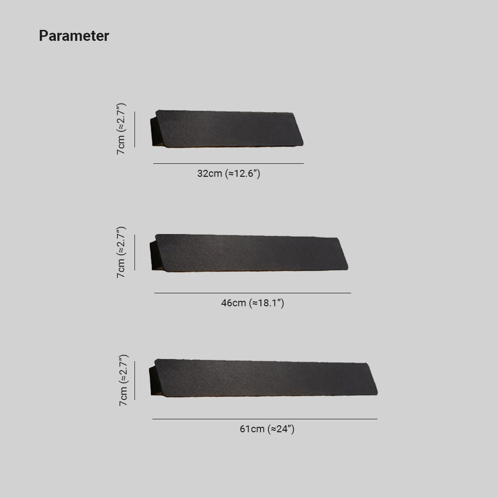 Ray Industrial Linear Metal Outdoor Wall Lamp, Black/White - Neutralighting