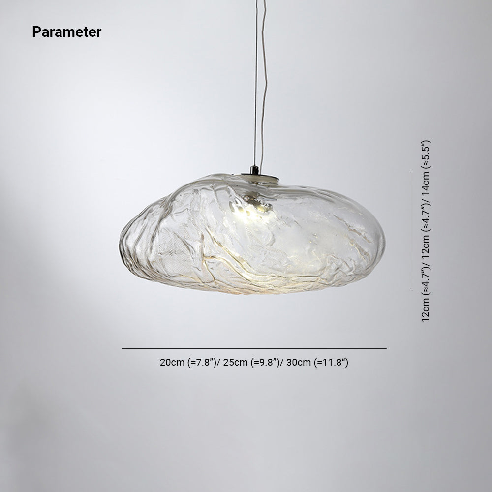 Avi Minimalist Spherical Glass Pendant Light, 3 Colour - Neutralighting