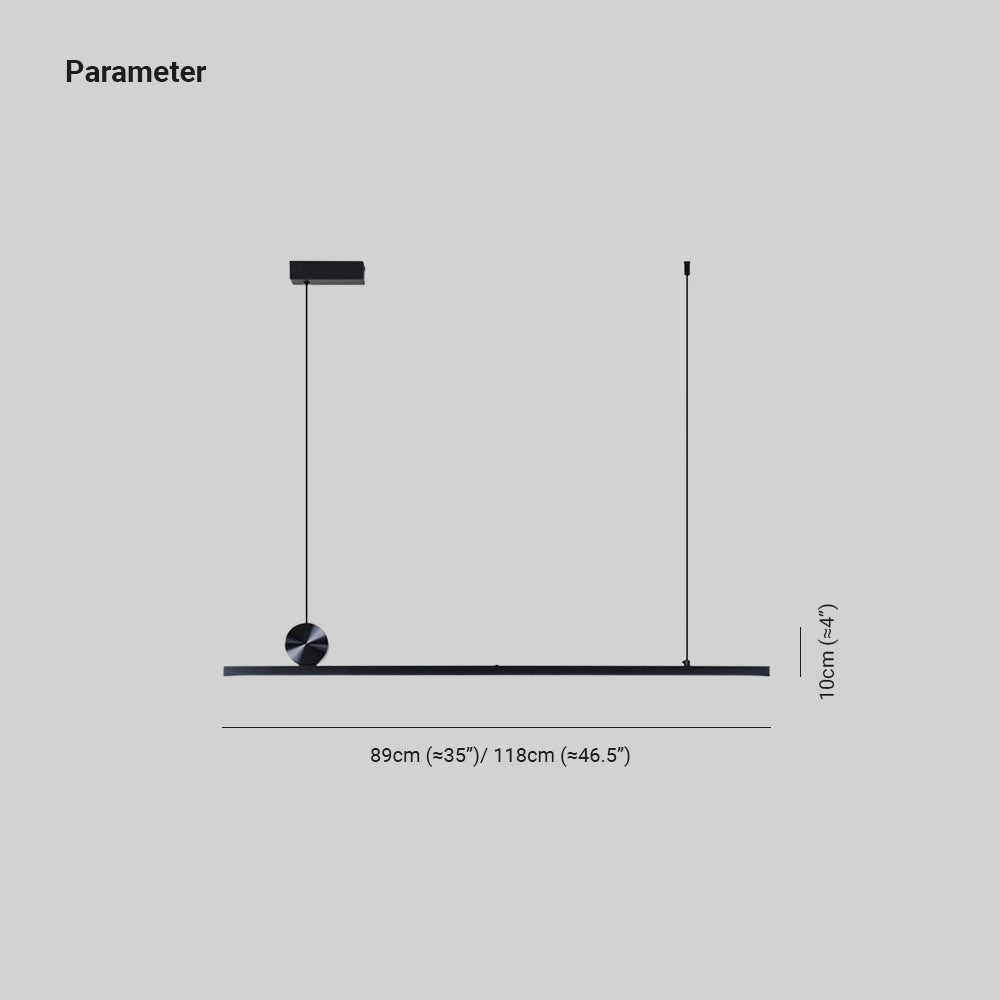 Arisha Modern Linear Asymmetrical Pendant Light - Neutralighting