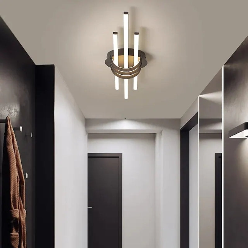 Arisha Modern LED Ceiling Light Black/White Living Room - Neutralighting