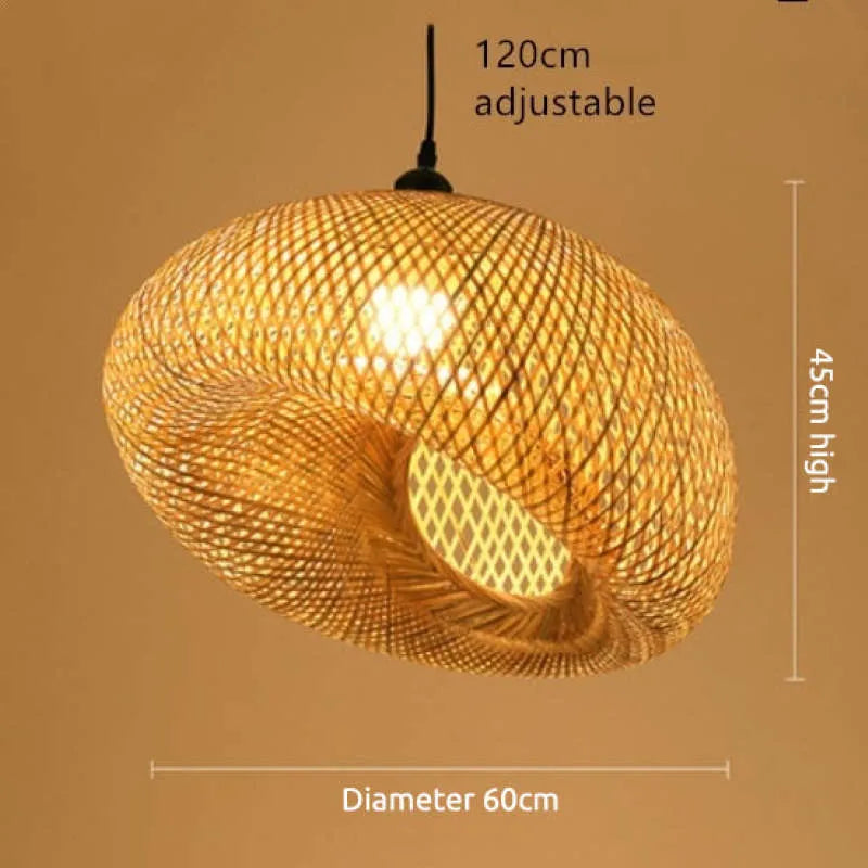 Ritta Bamboo Pendant Light - Neutralighting