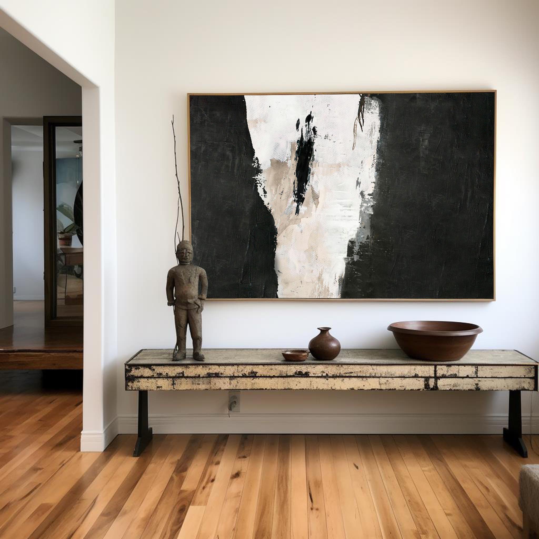 Black White Painting ABAH16 - Neutralighting
