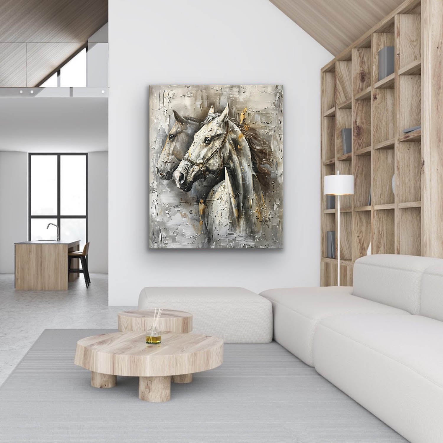 Contemporary Horse Art HA032 - Neutralighting