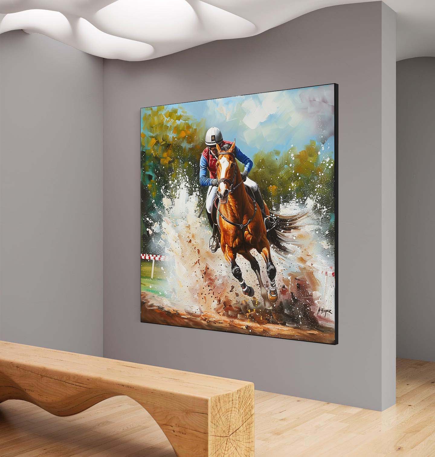 Contemporary Horse Art HA014 - Neutralighting