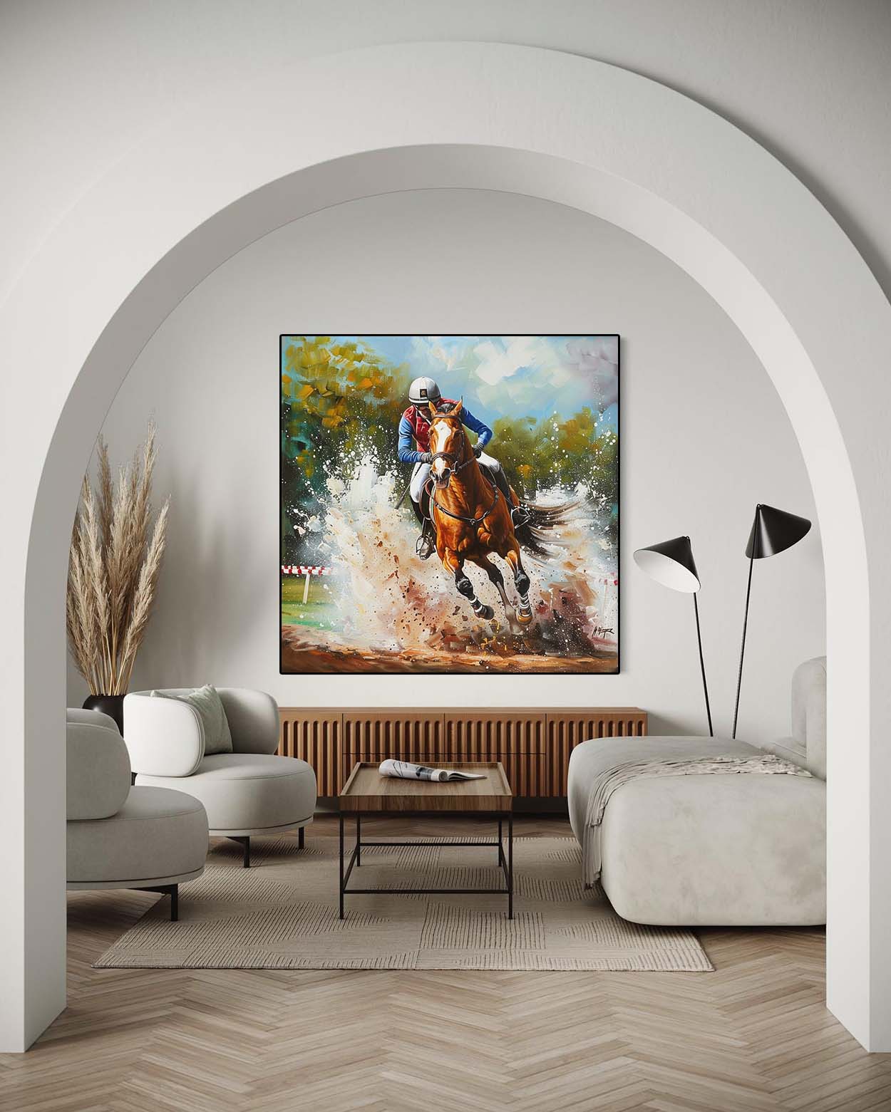 Contemporary Horse Art HA014 - Neutralighting