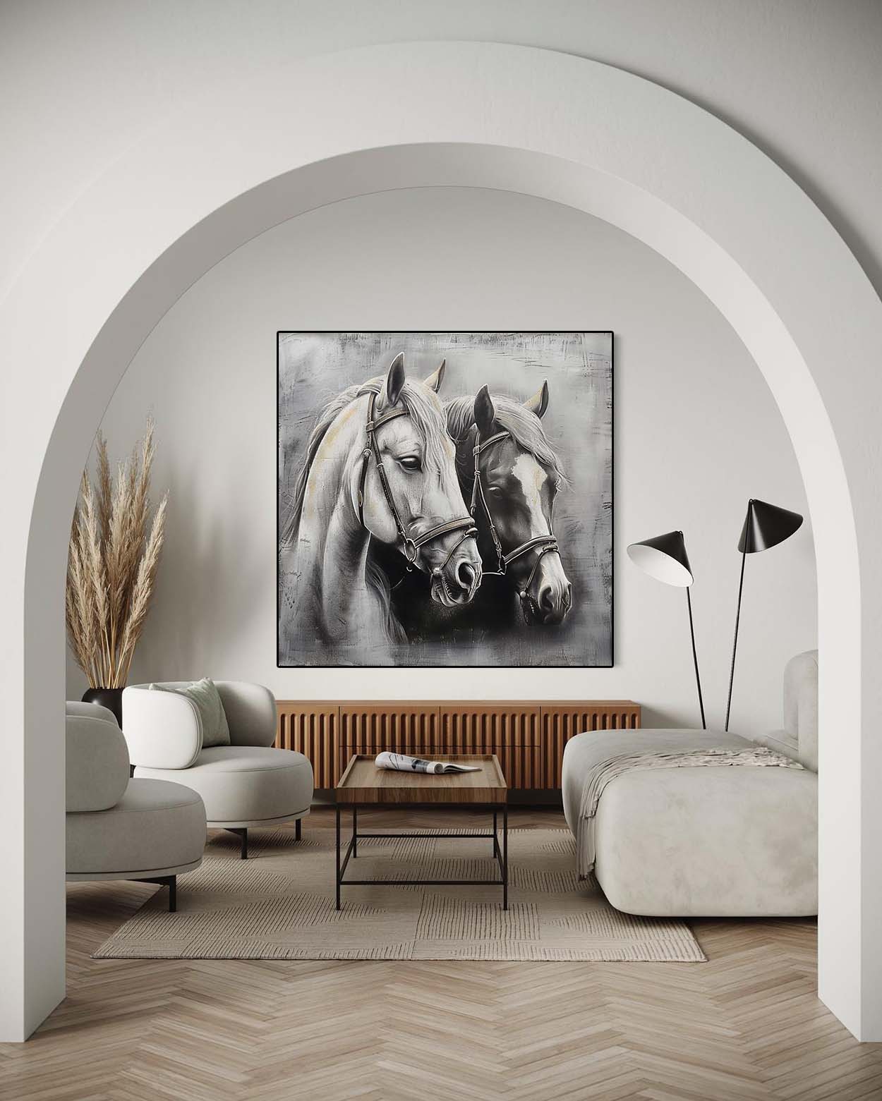 Contemporary Horse Art HA012 - Neutralighting
