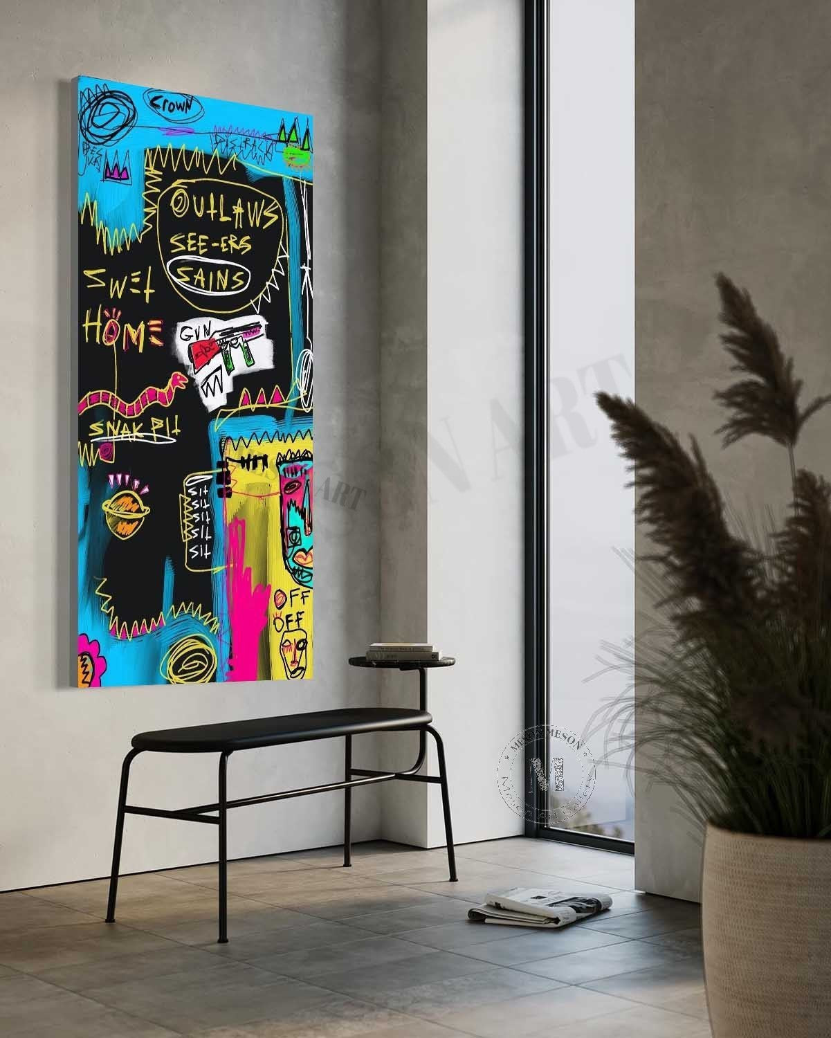 Abstract Graffiti Art GA119 - Neutralighting