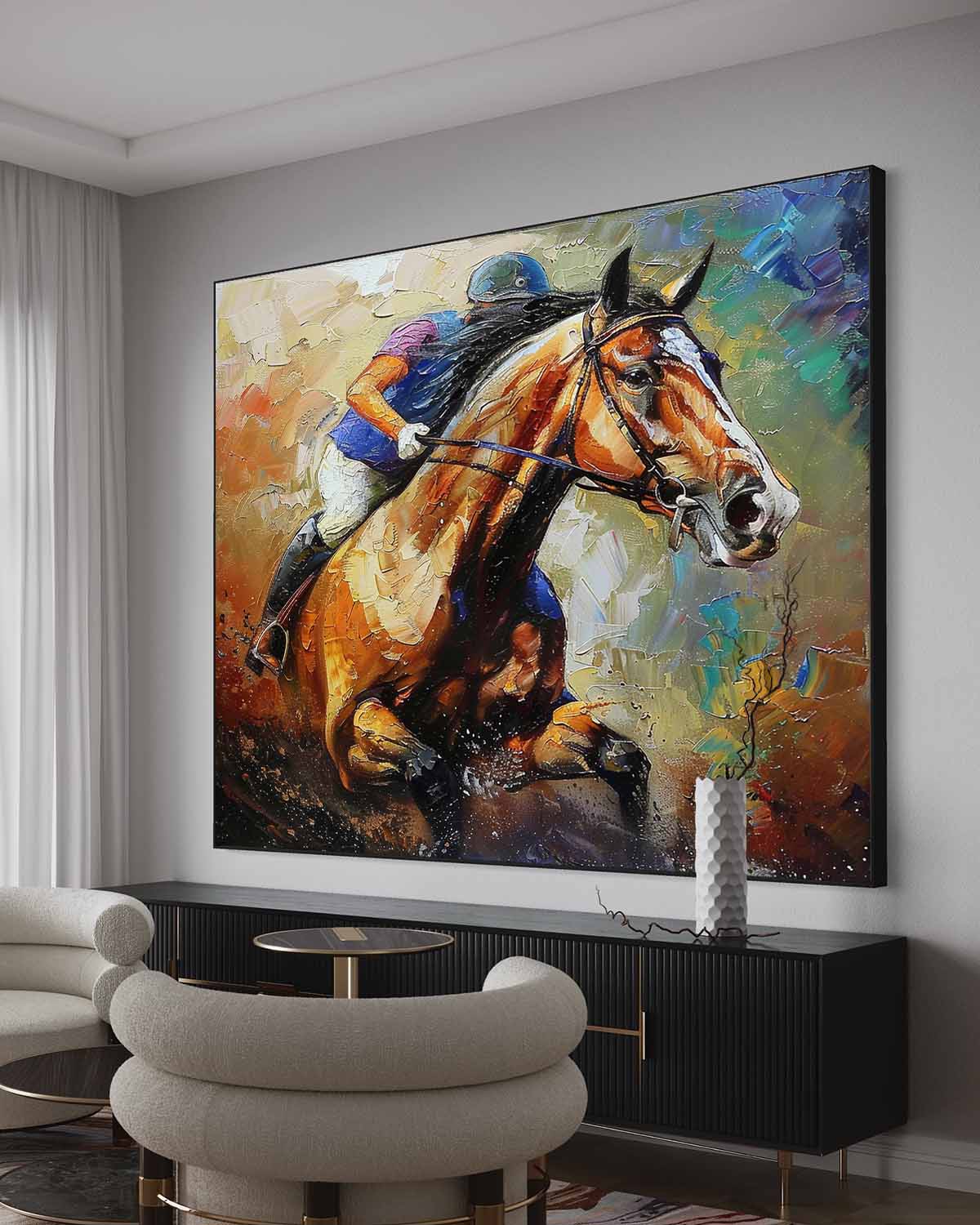 Contemporary Horse Art HA018 - Neutralighting