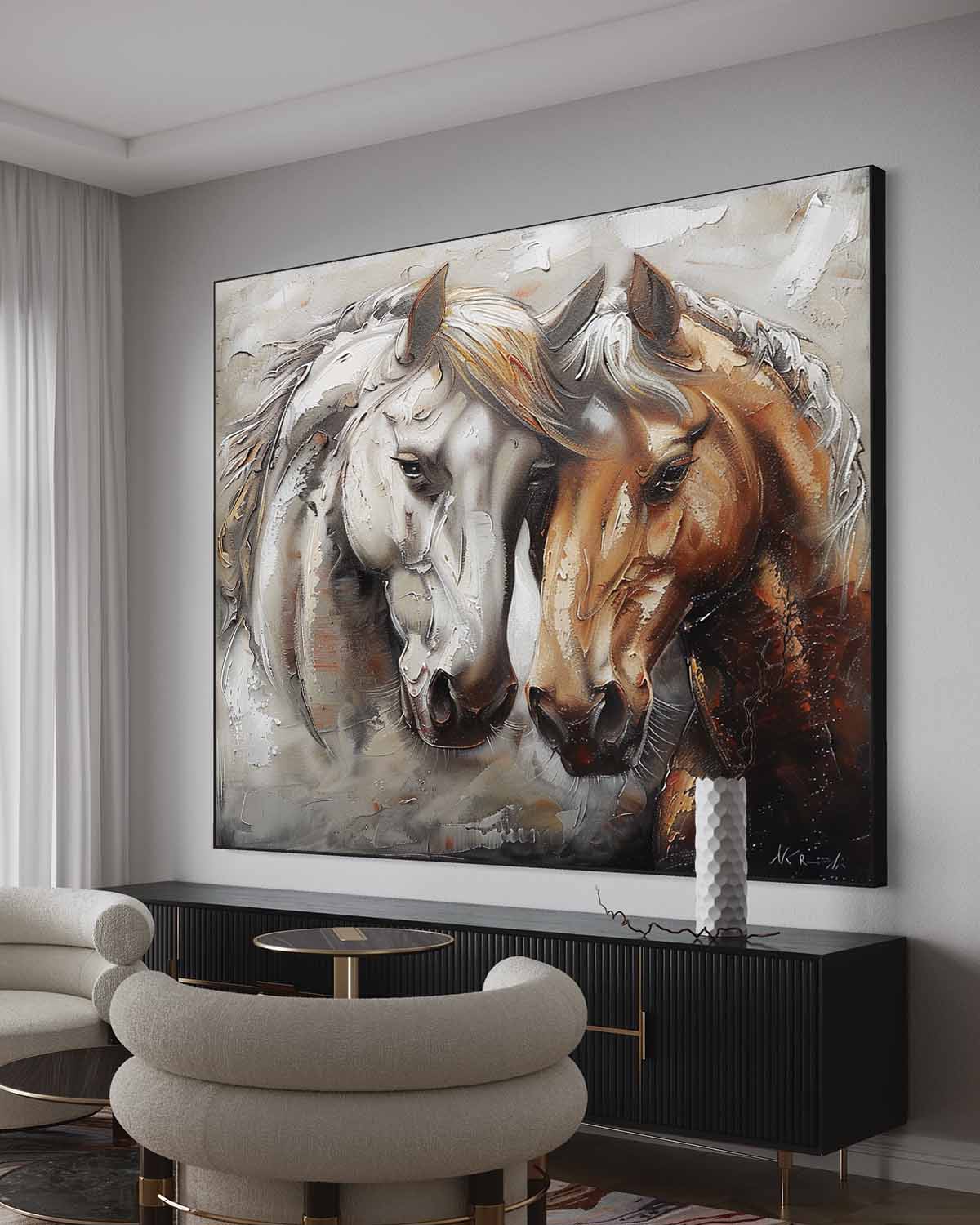 Contemporary Horse Art HA015 - Neutralighting