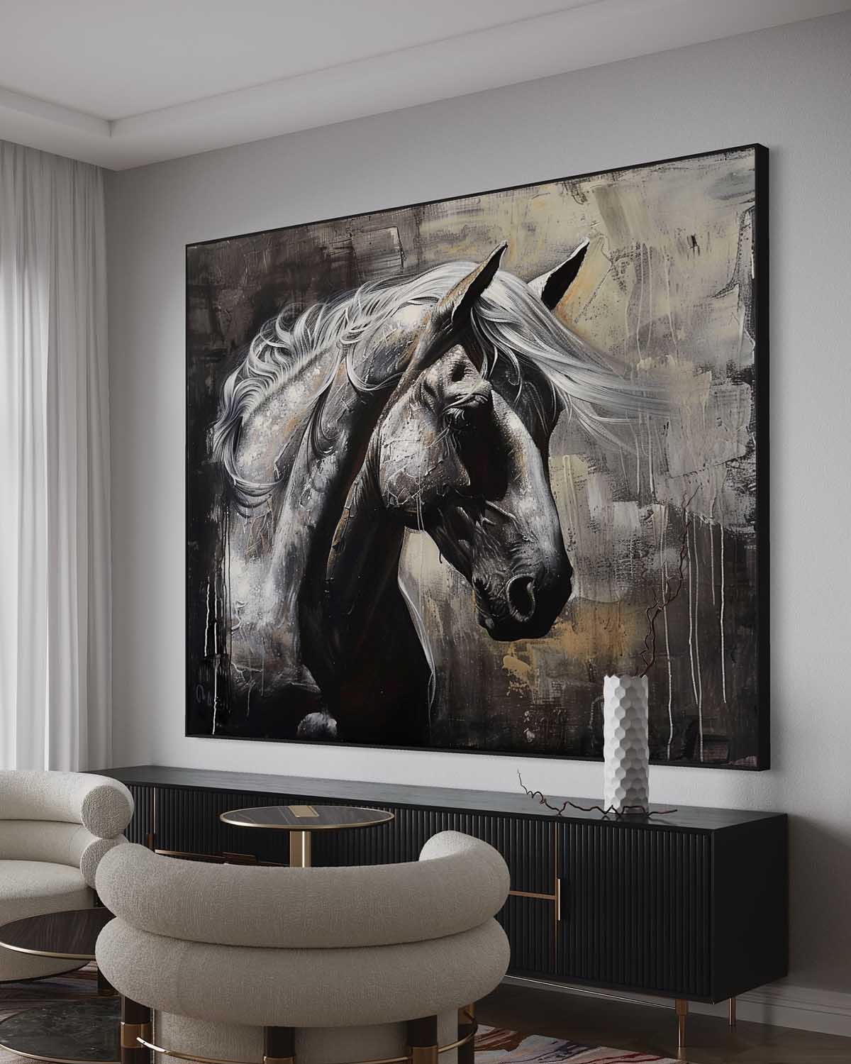 Contemporary Horse Art HA027 - Neutralighting