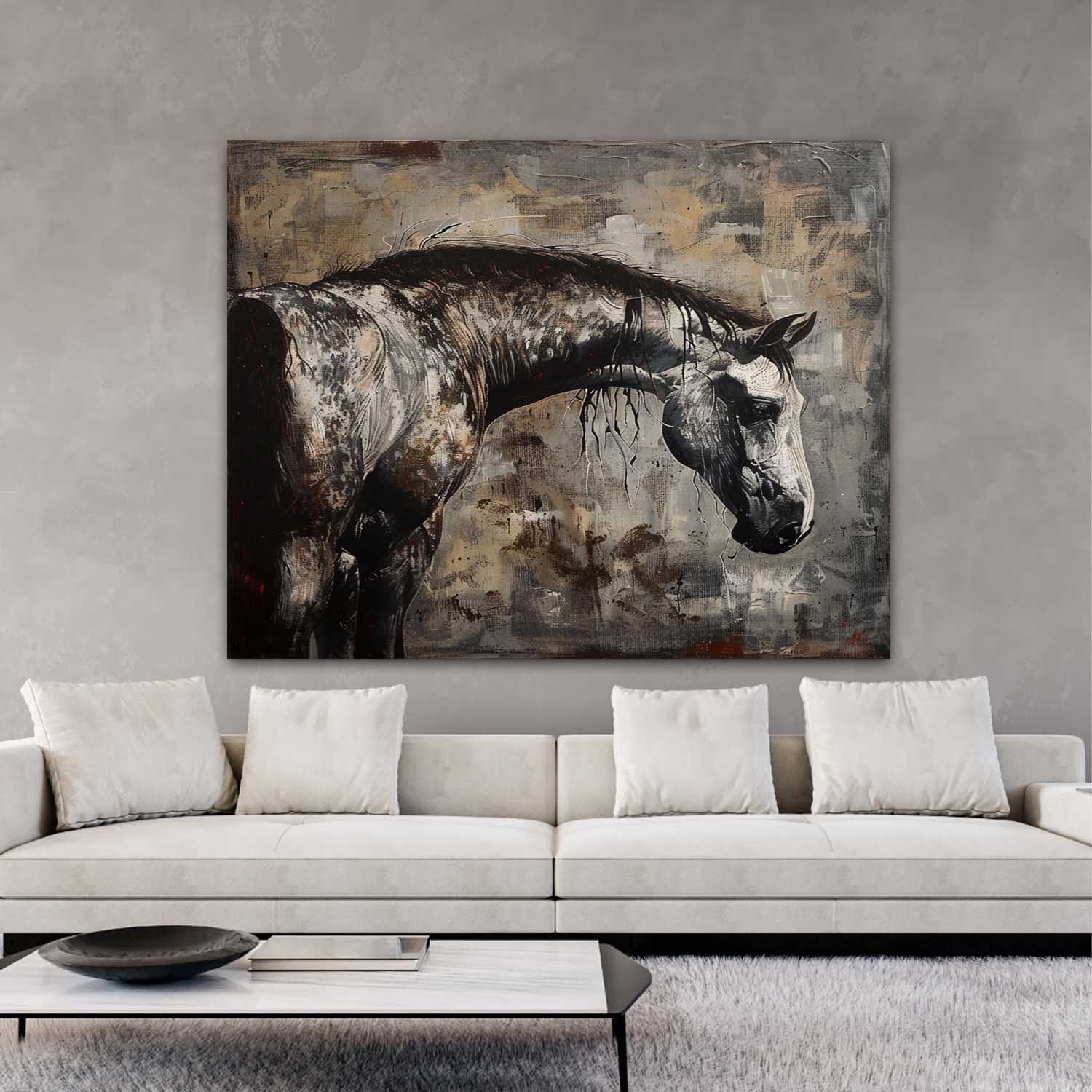 Contemporary Horse Art HA026 - Neutralighting