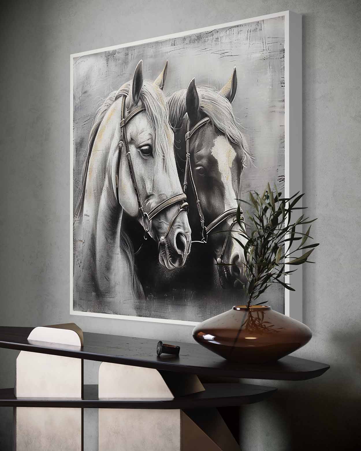 Contemporary Horse Art HA012 - Neutralighting