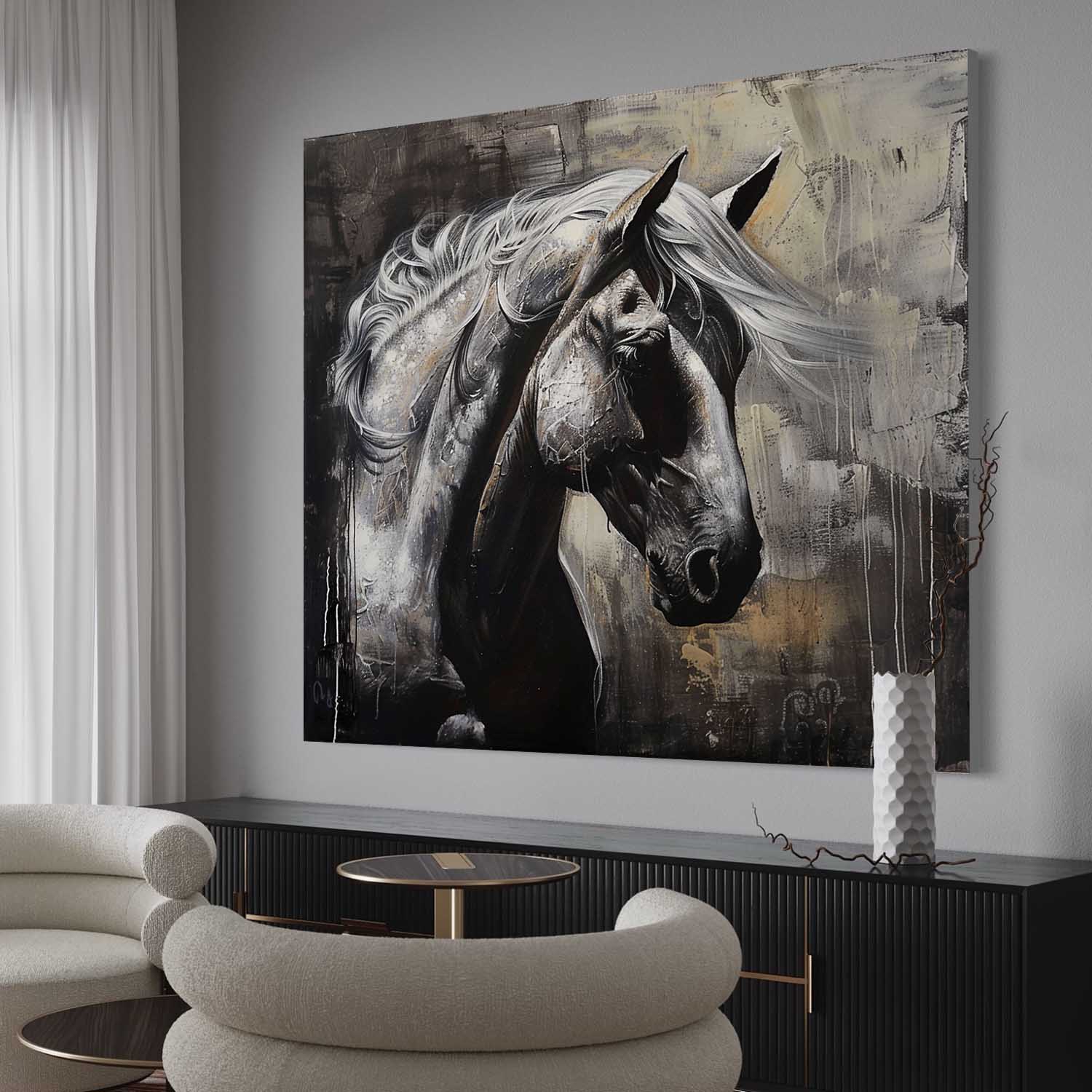Contemporary Horse Art HA027 - Neutralighting