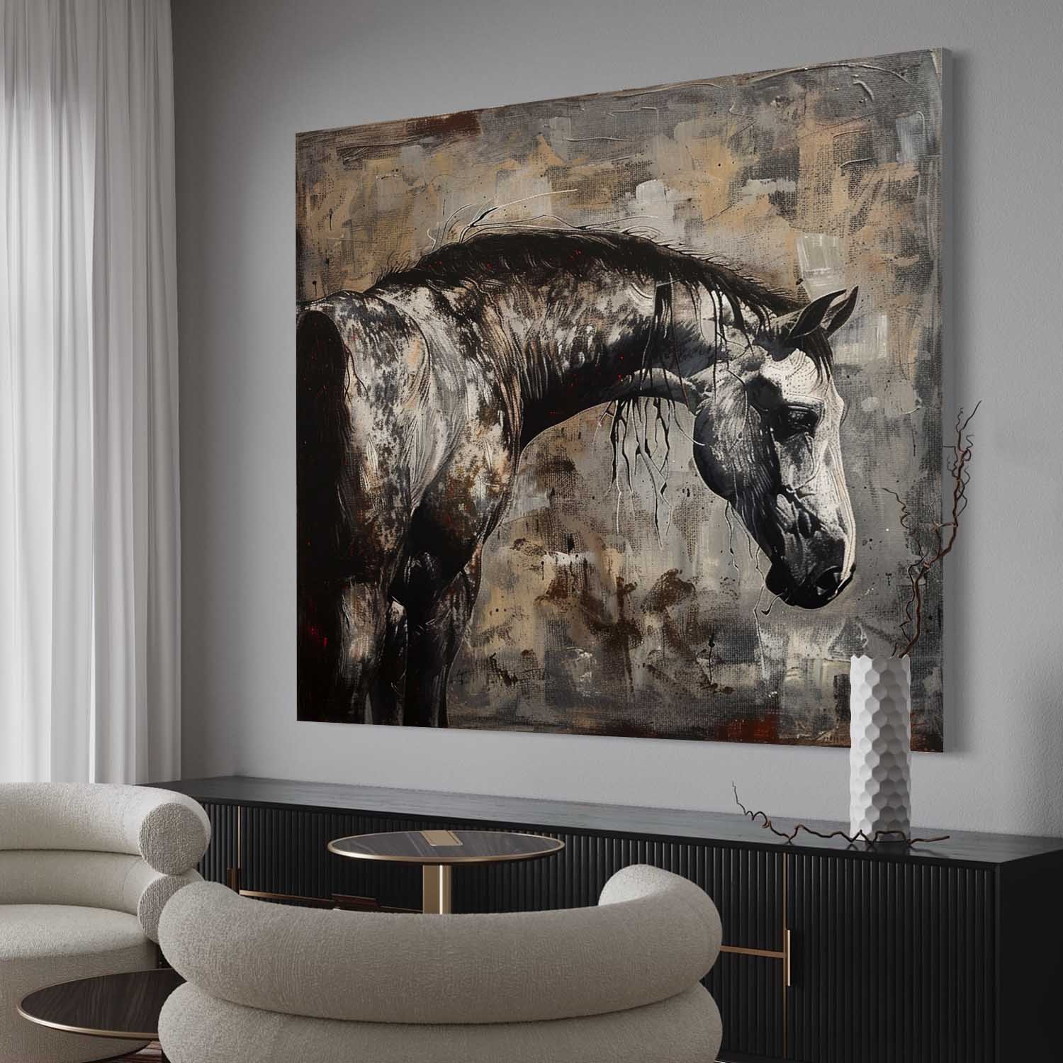 Contemporary Horse Art HA026 - Neutralighting