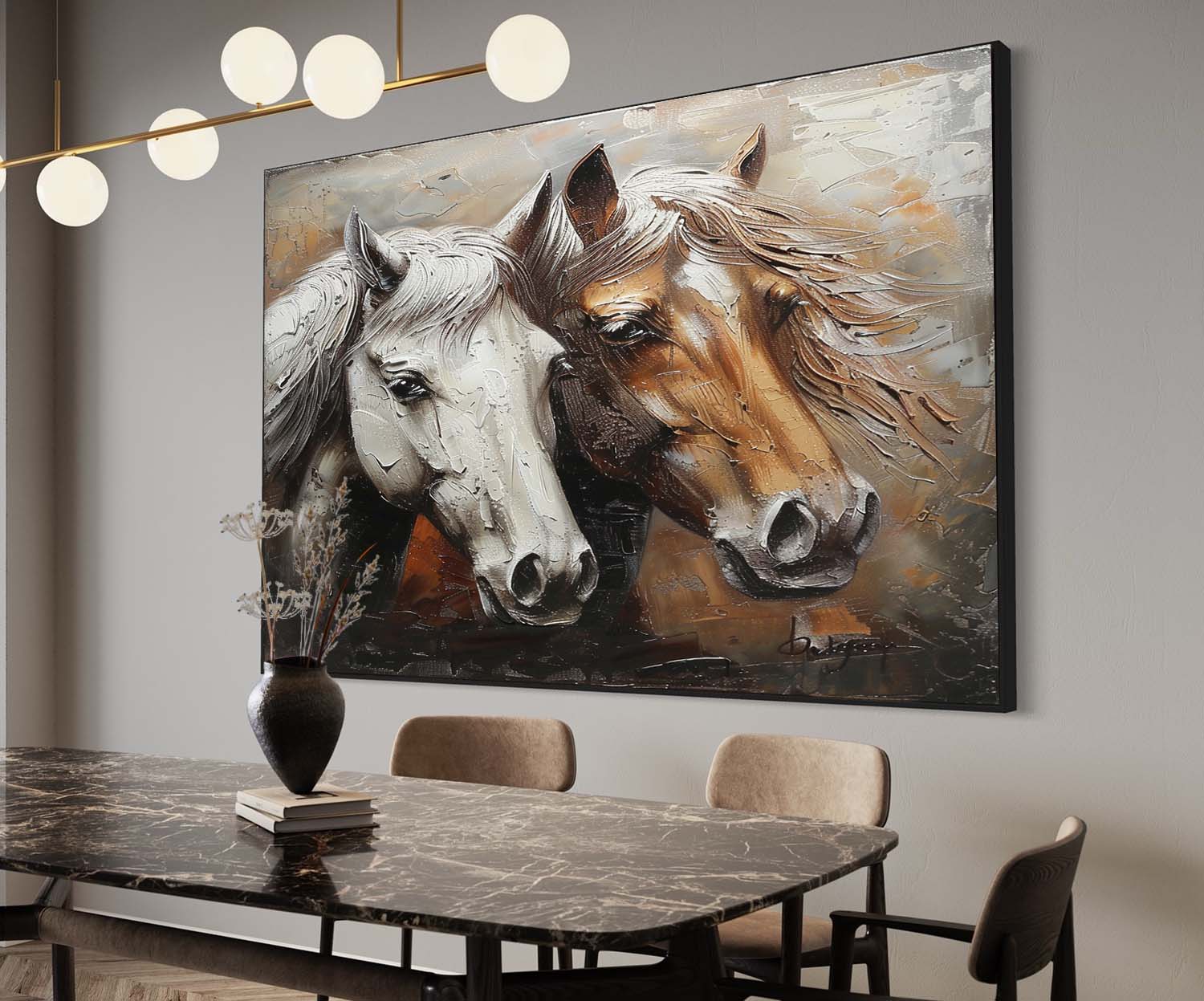 Contemporary Horse Art HA016 - Neutralighting