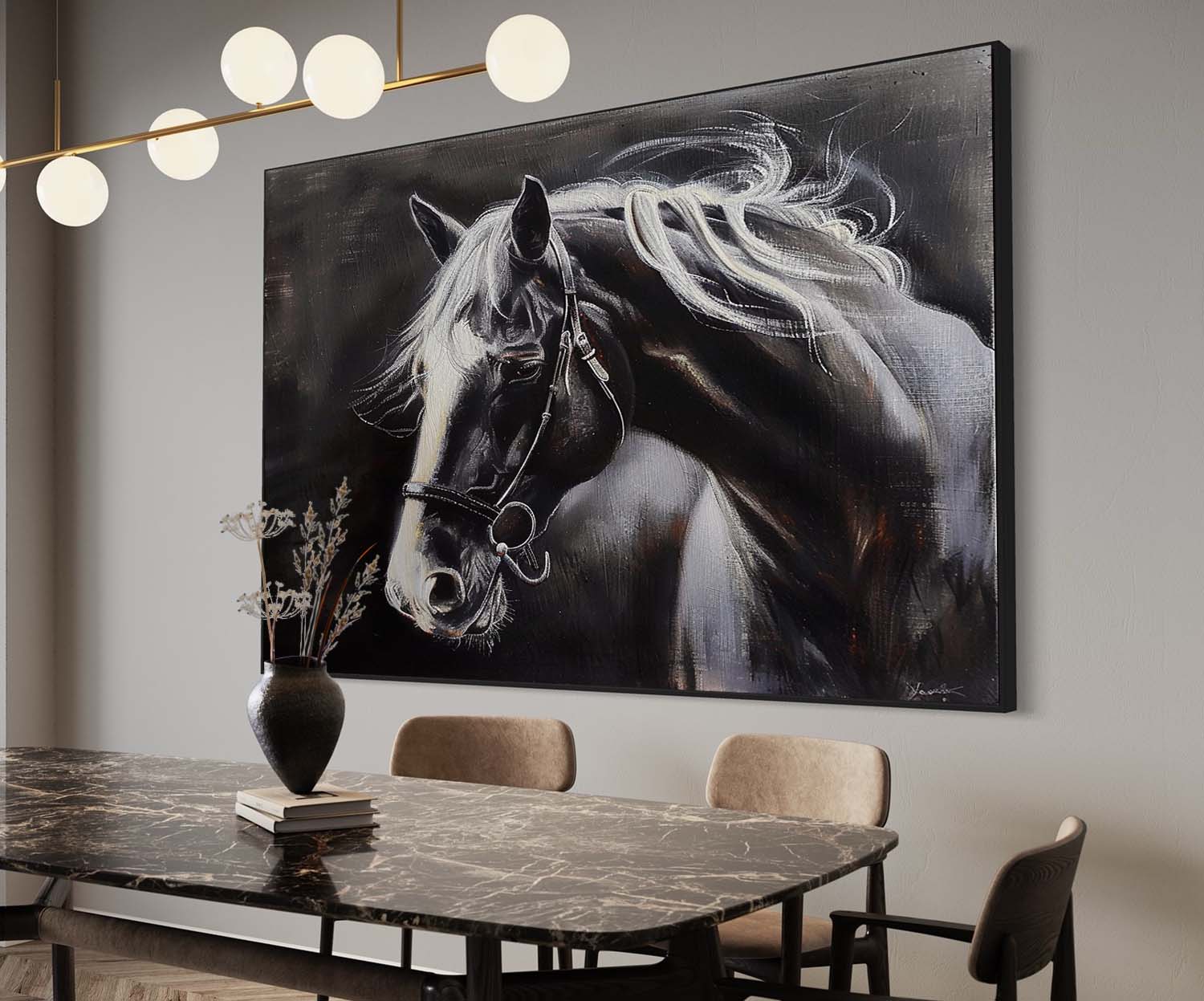 Contemporary Horse Art HA024 - Neutralighting
