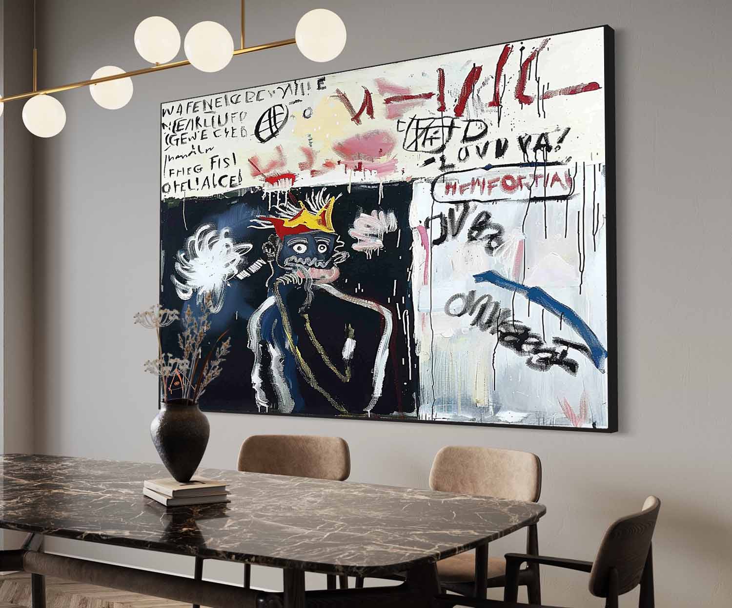 Wall Art Graffiti Figure Street Contemporary Inspired