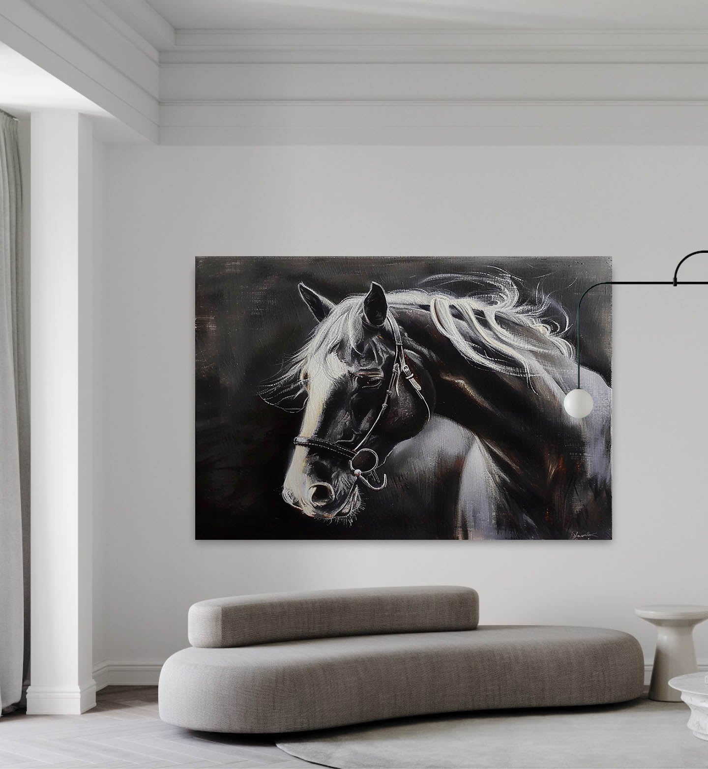 Contemporary Horse Art HA024 - Neutralighting