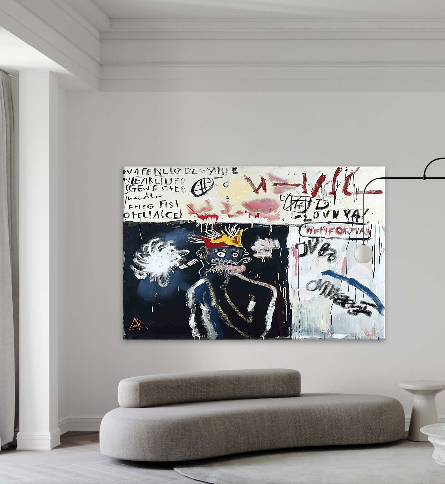 Wall Art Graffiti Figure Street Contemporary Inspired