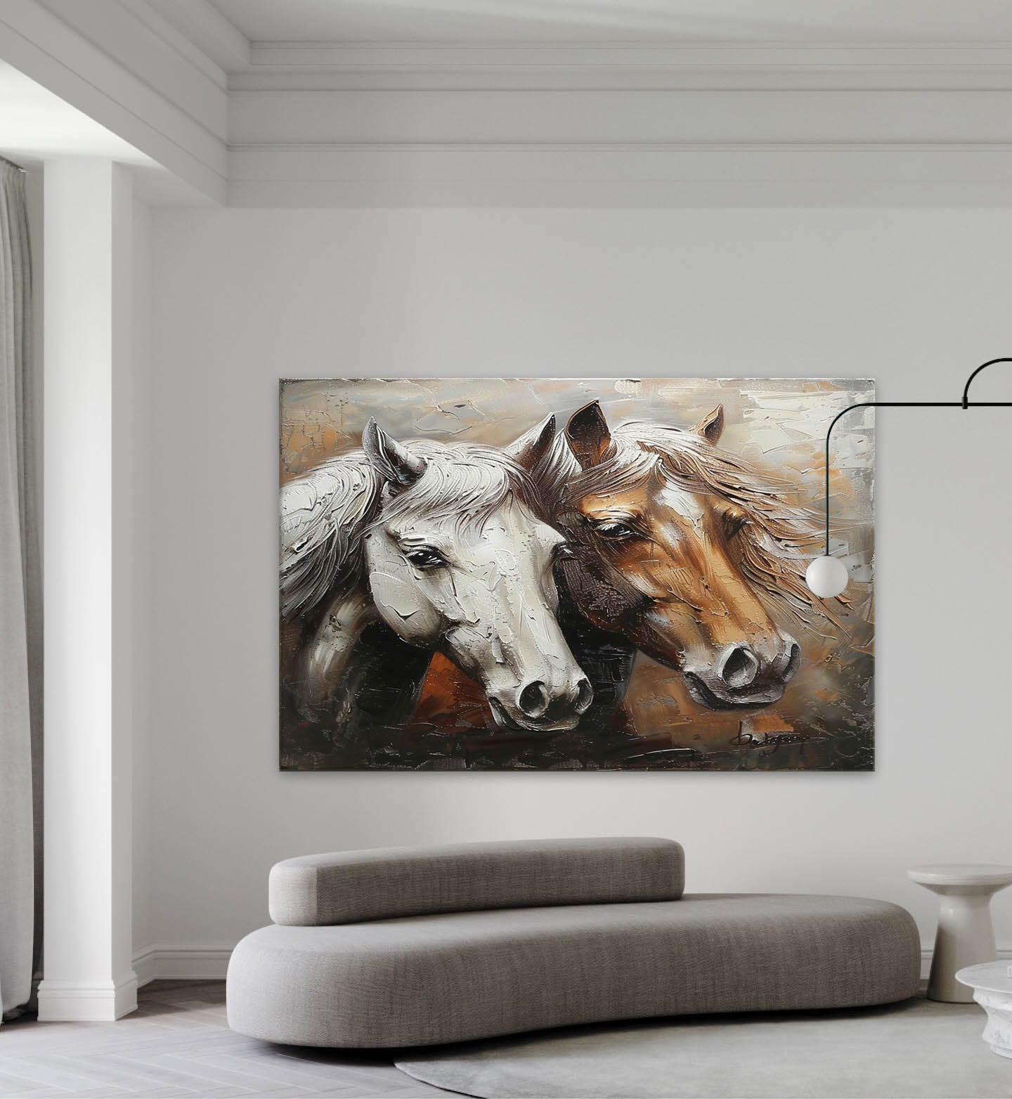 Contemporary Horse Art HA016 - Neutralighting