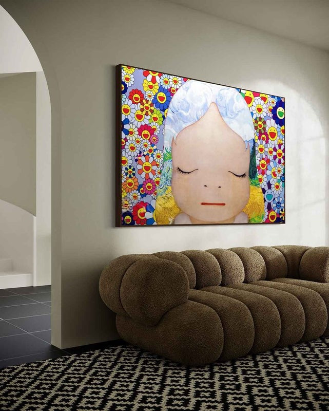 Wall Art Yoshitomo Nara Girl Murakami Flower