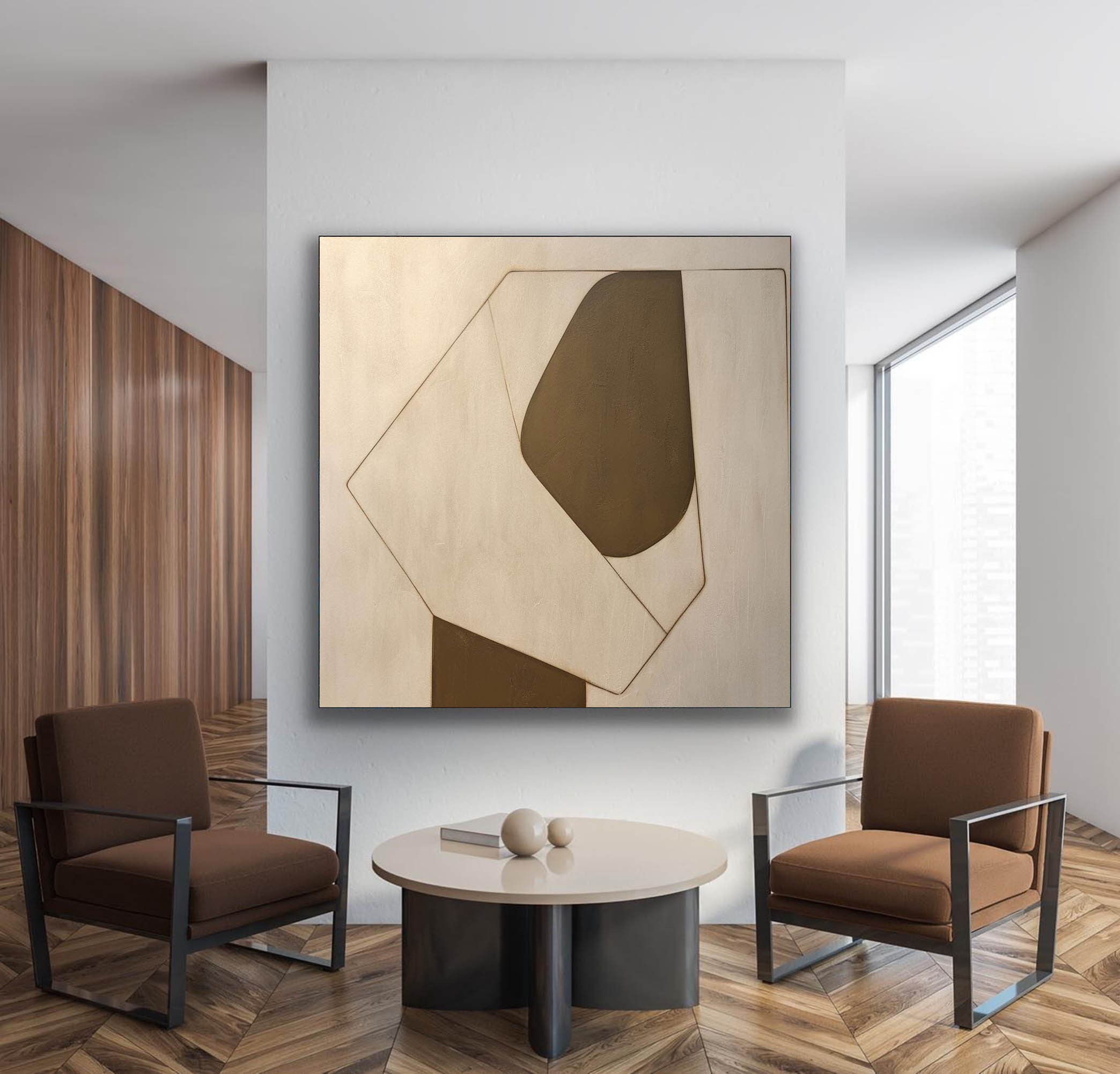 Contemporary Minimalist Art MA061 - Neutralighting