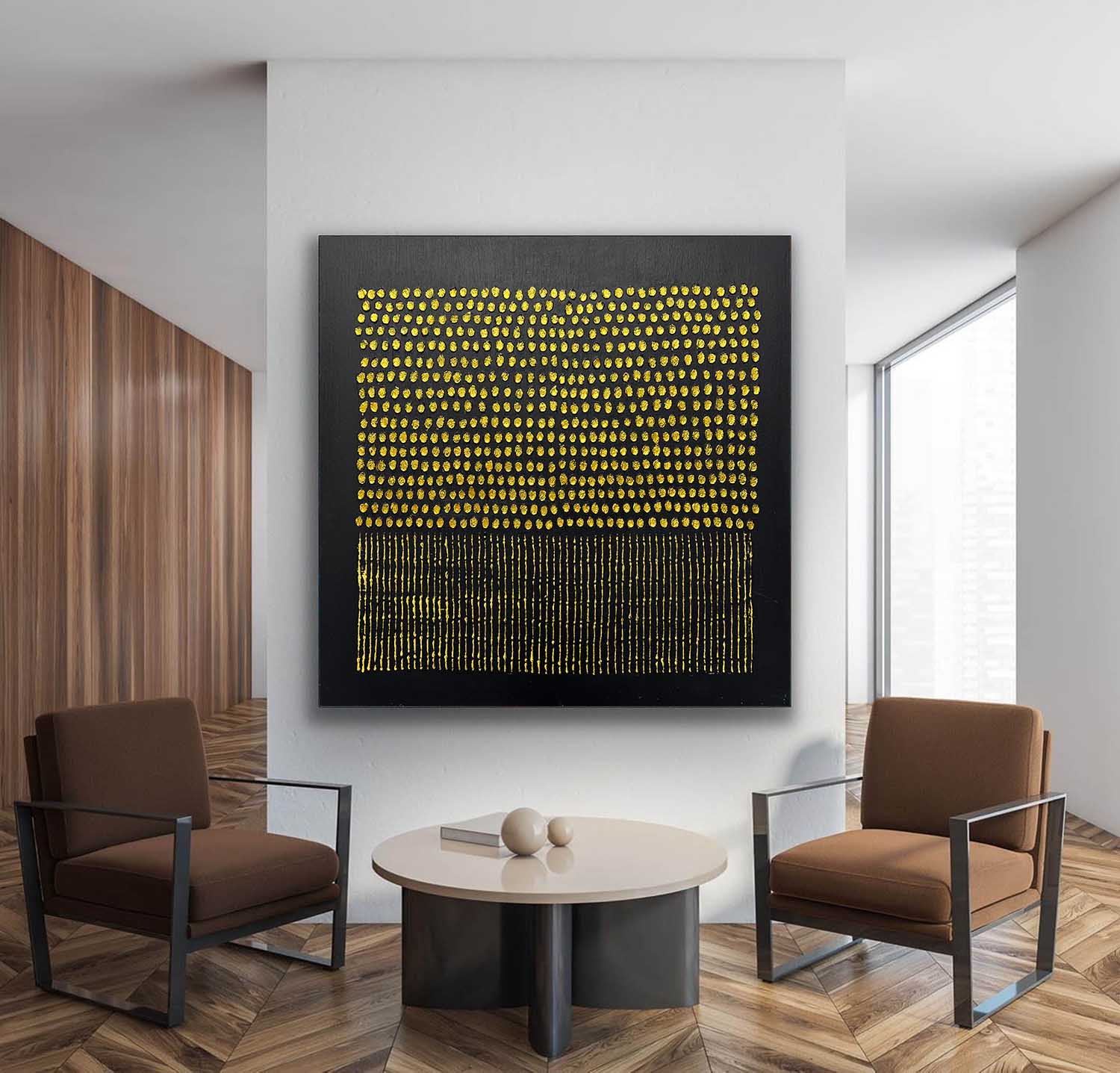 Plaster Art Texture Painting SG273 - Neutralighting