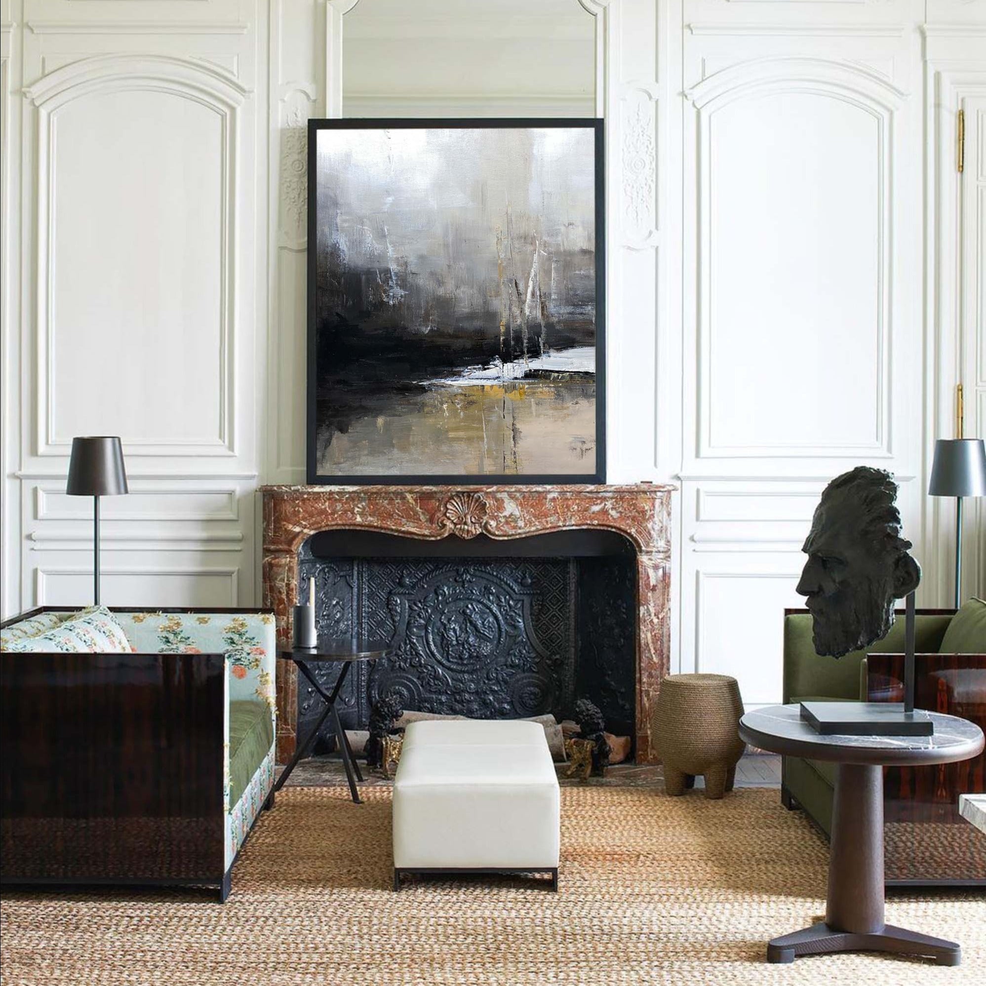 Wall Art Abstract Landscape Painting