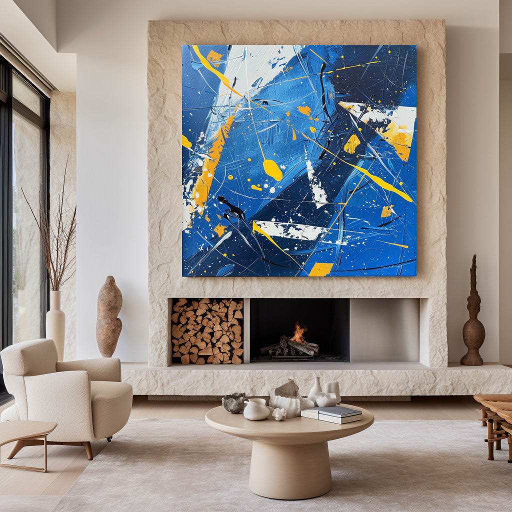 Cobalt Rush Contemporary Art