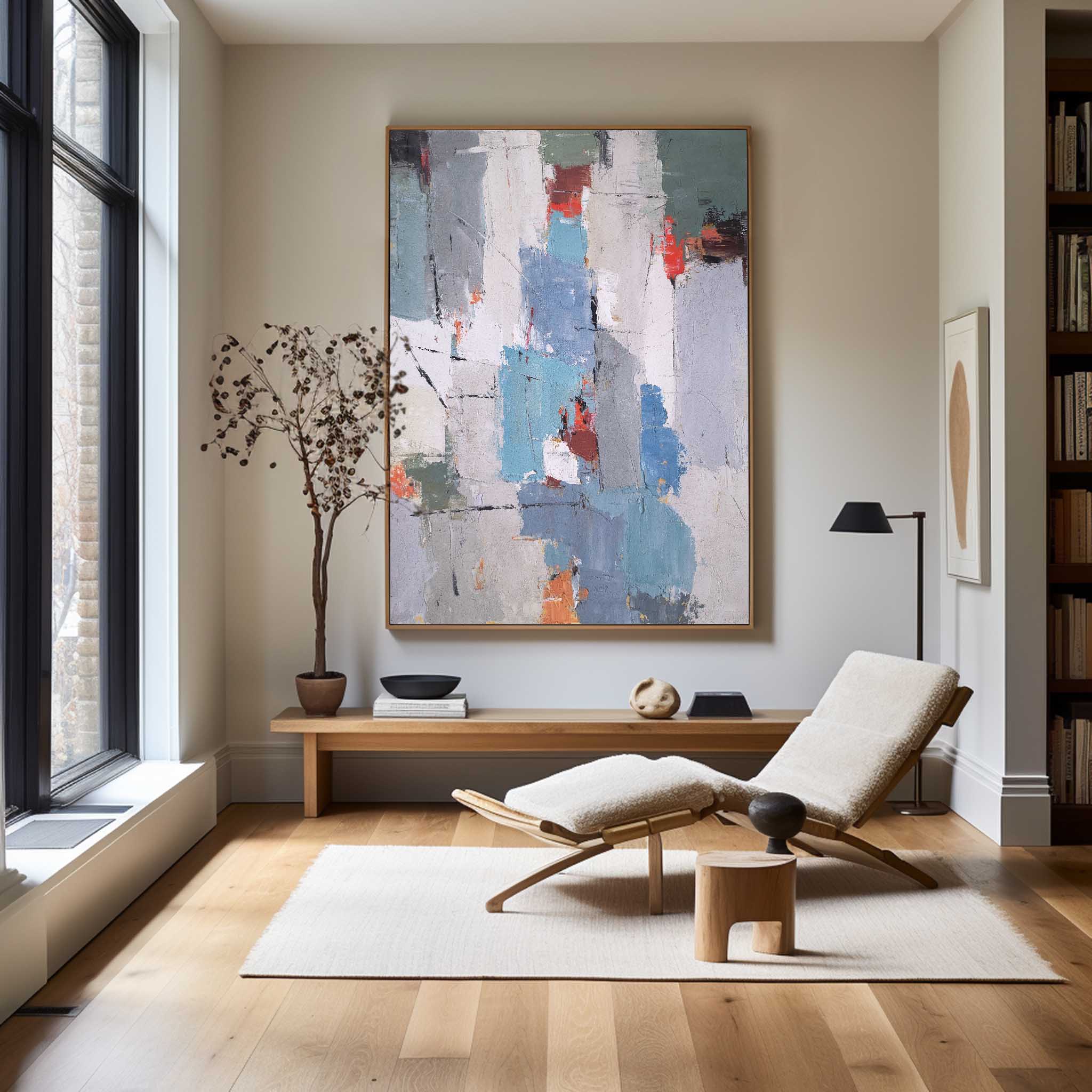 Modern Abstract Painting ABAV50 - Neutralighting