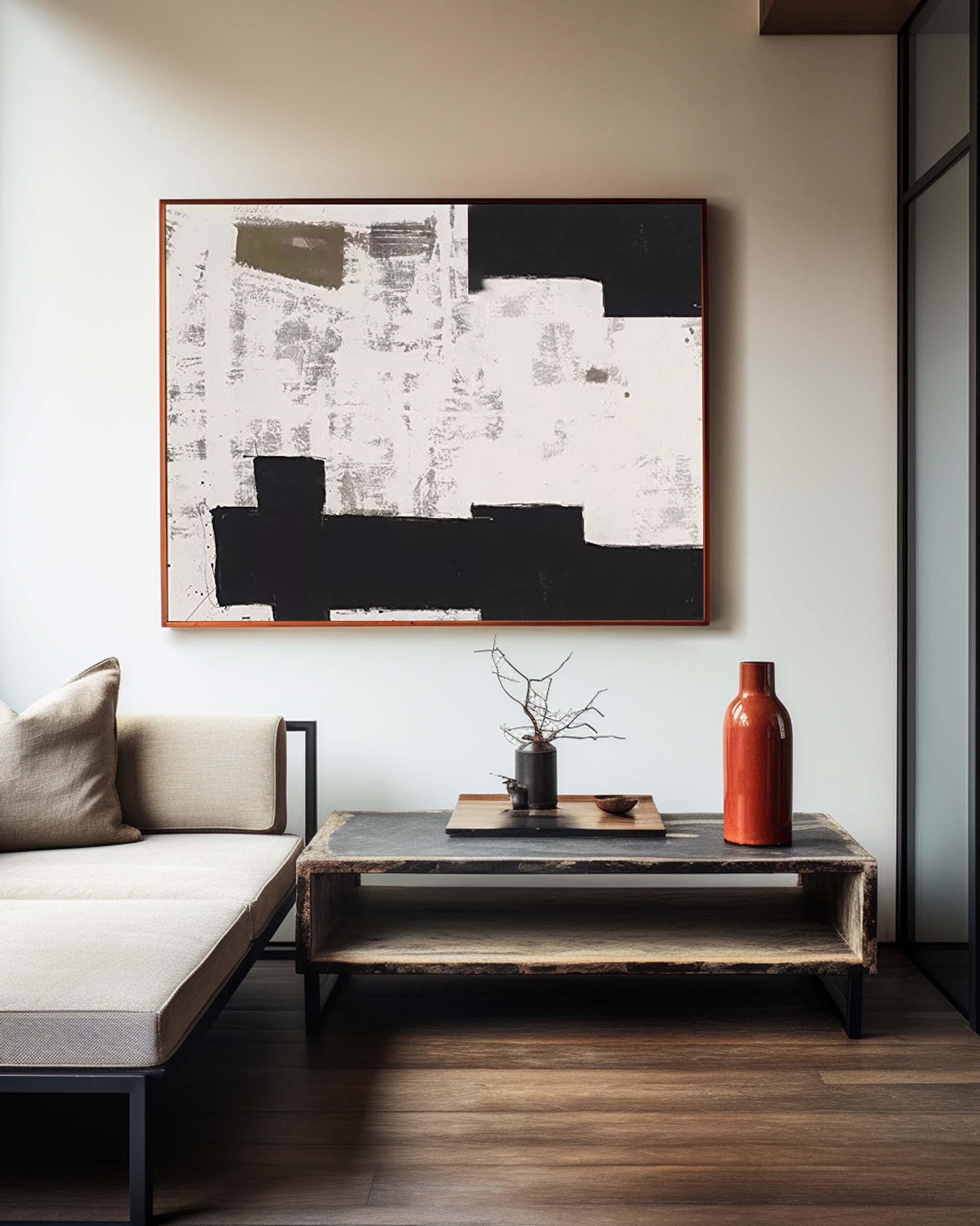 Wabi-sabi Minimalist Painting ABAH98 - Neutralighting
