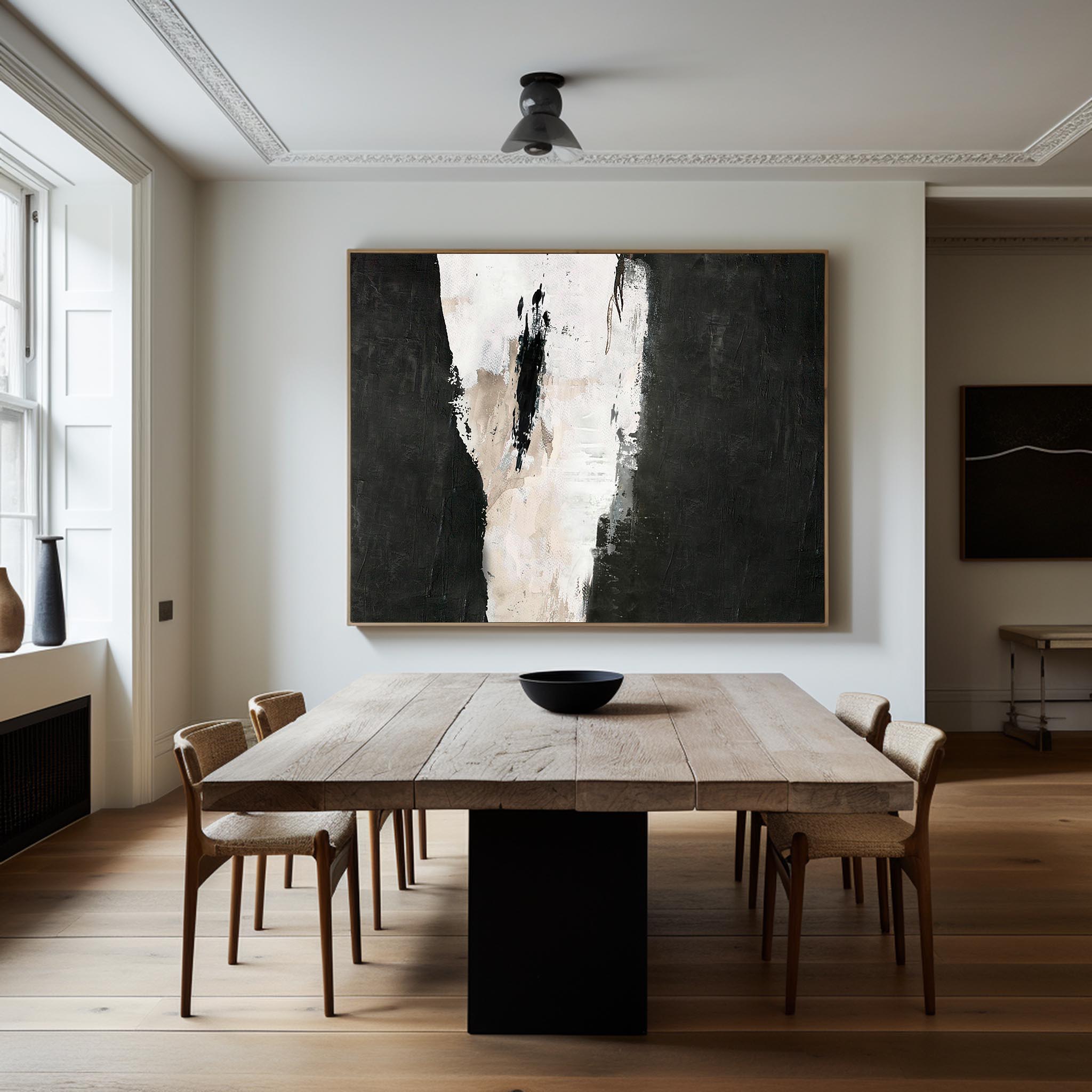 Black White Painting ABAH16 - Neutralighting