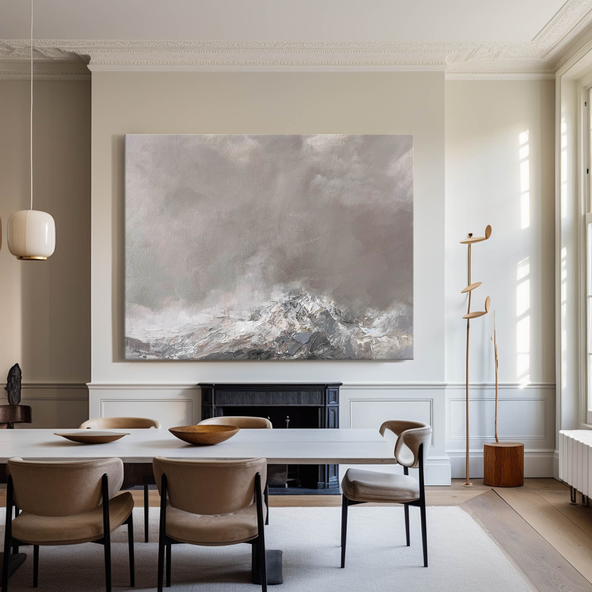 Modern Abstract Painting ABAH93 - Neutralighting