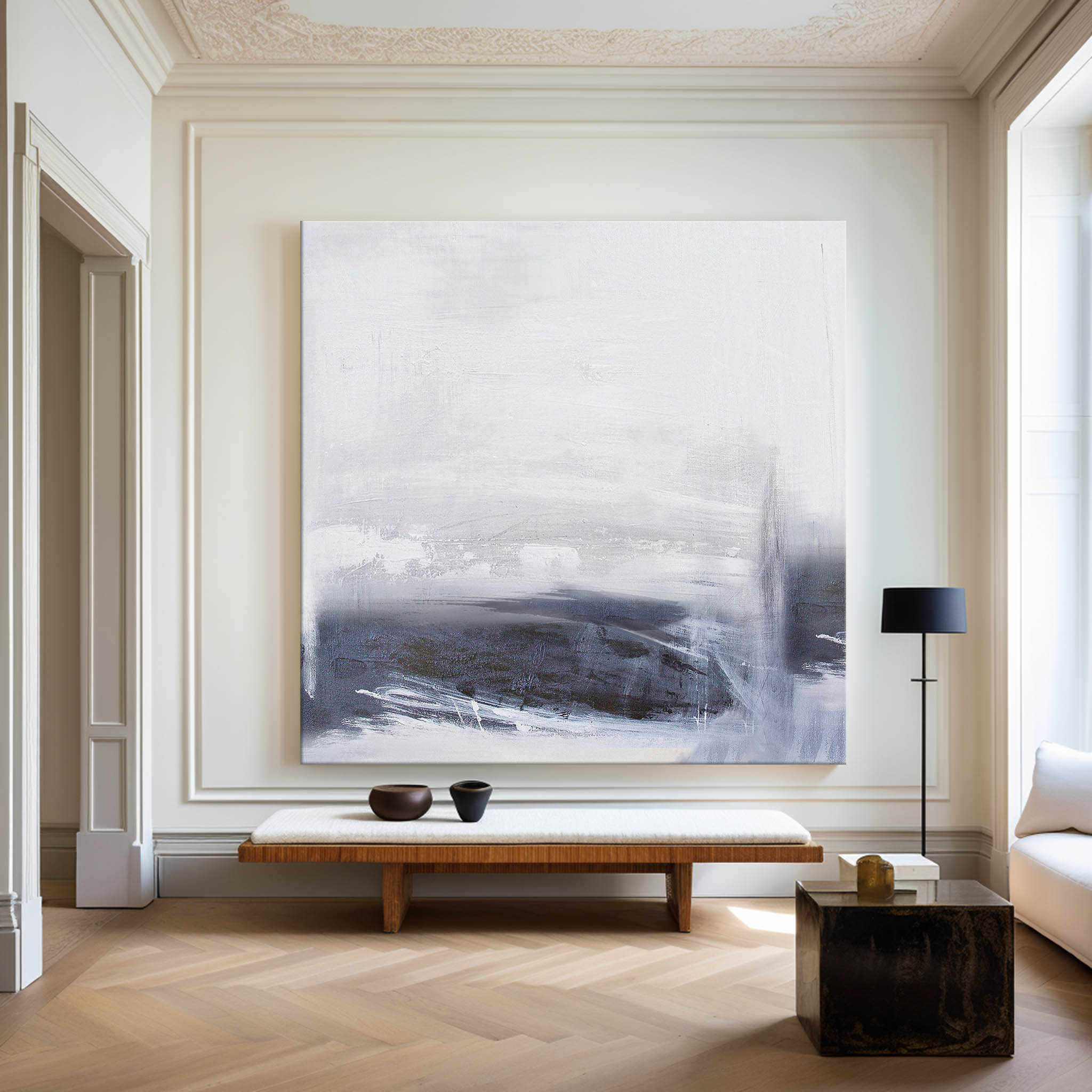 Abstract Minimalist Painting ABSS17 - Neutralighting