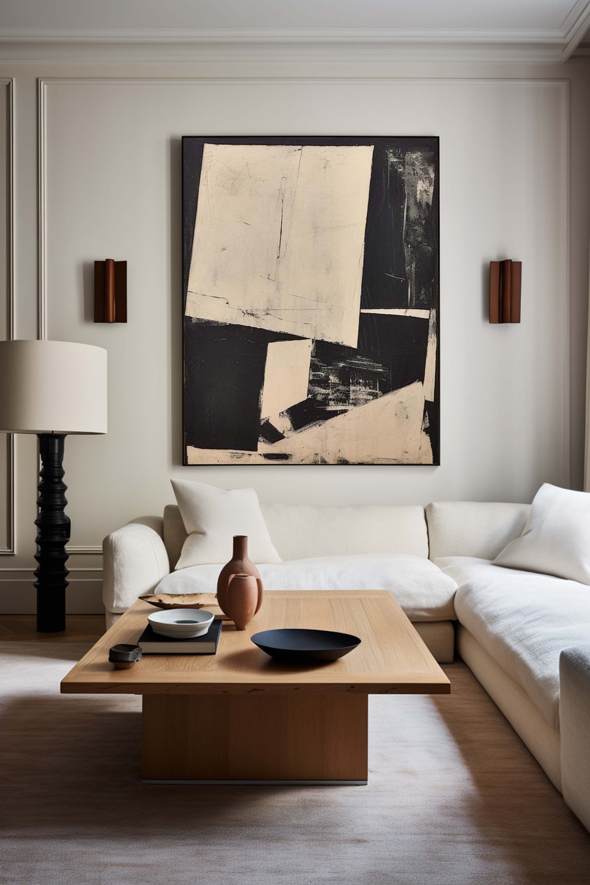 Wall Art Parchment Fragments