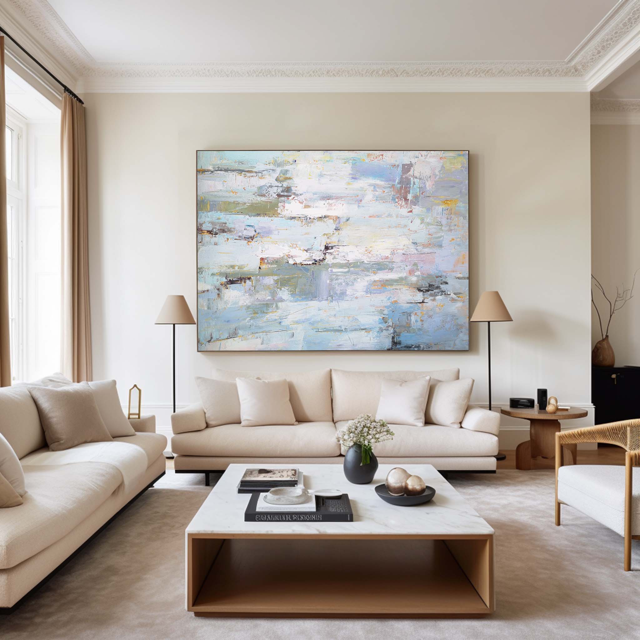 Modern Abstract Art ABAH34 - Neutralighting