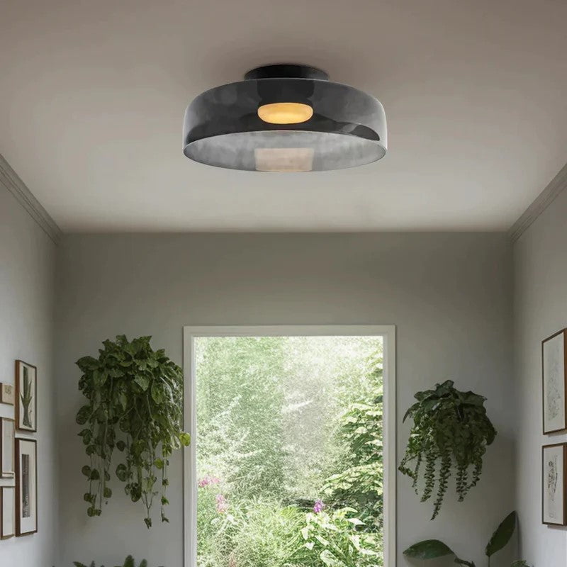 Aria Modern Simple Creative Glass Flush Mount Ceiling Light - Neutralighting