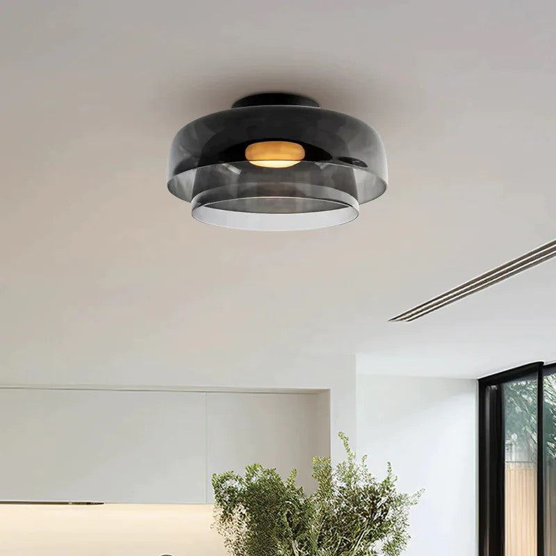 Aria Modern Simple Creative Glass Flush Mount Ceiling Light - Neutralighting