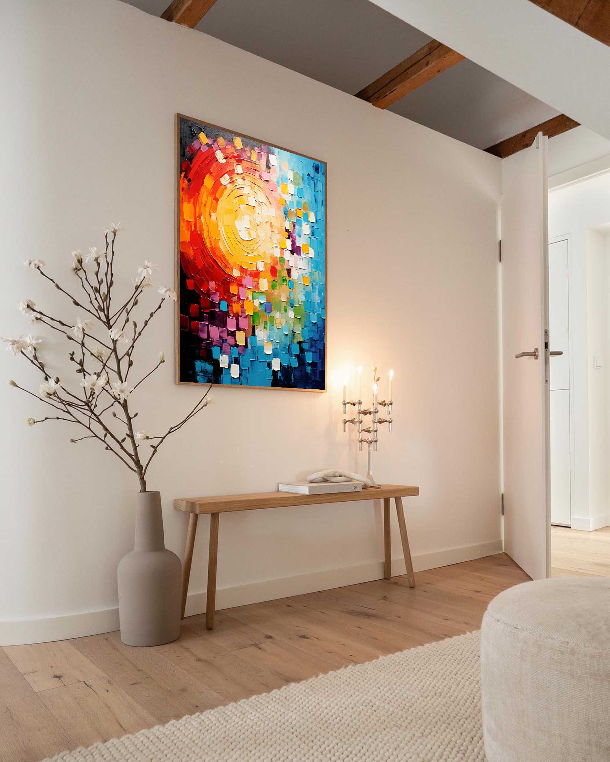 Wall Art Abstract Geometric Modern