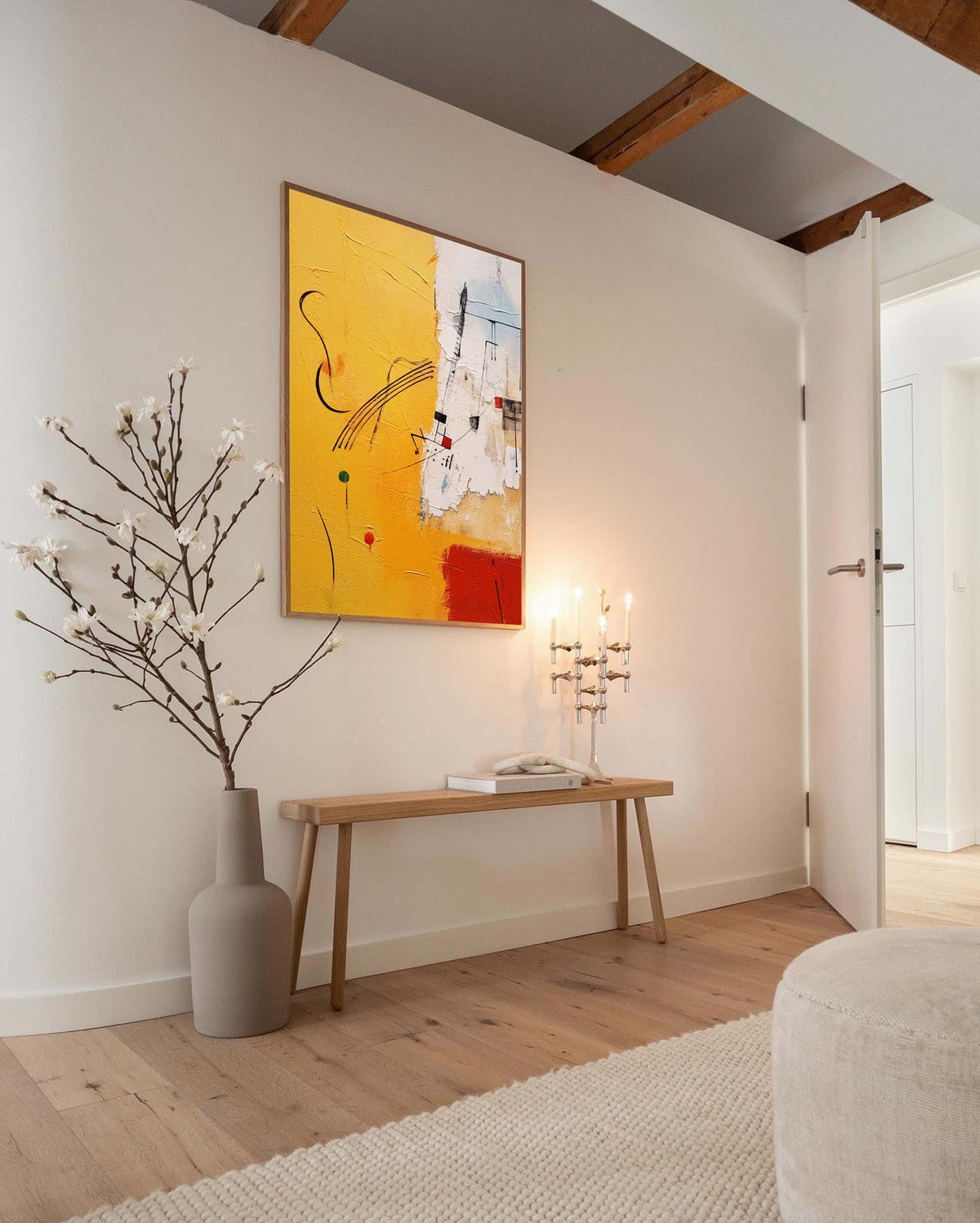 Abstract Canvas Art #AB148