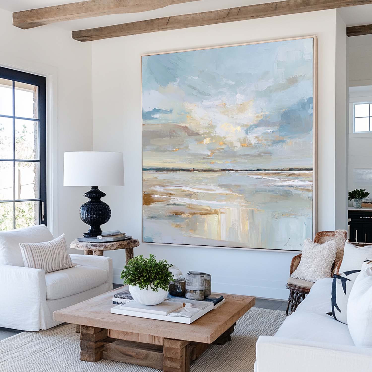 Modern Abstract Painting ABAS299 - Neutralighting
