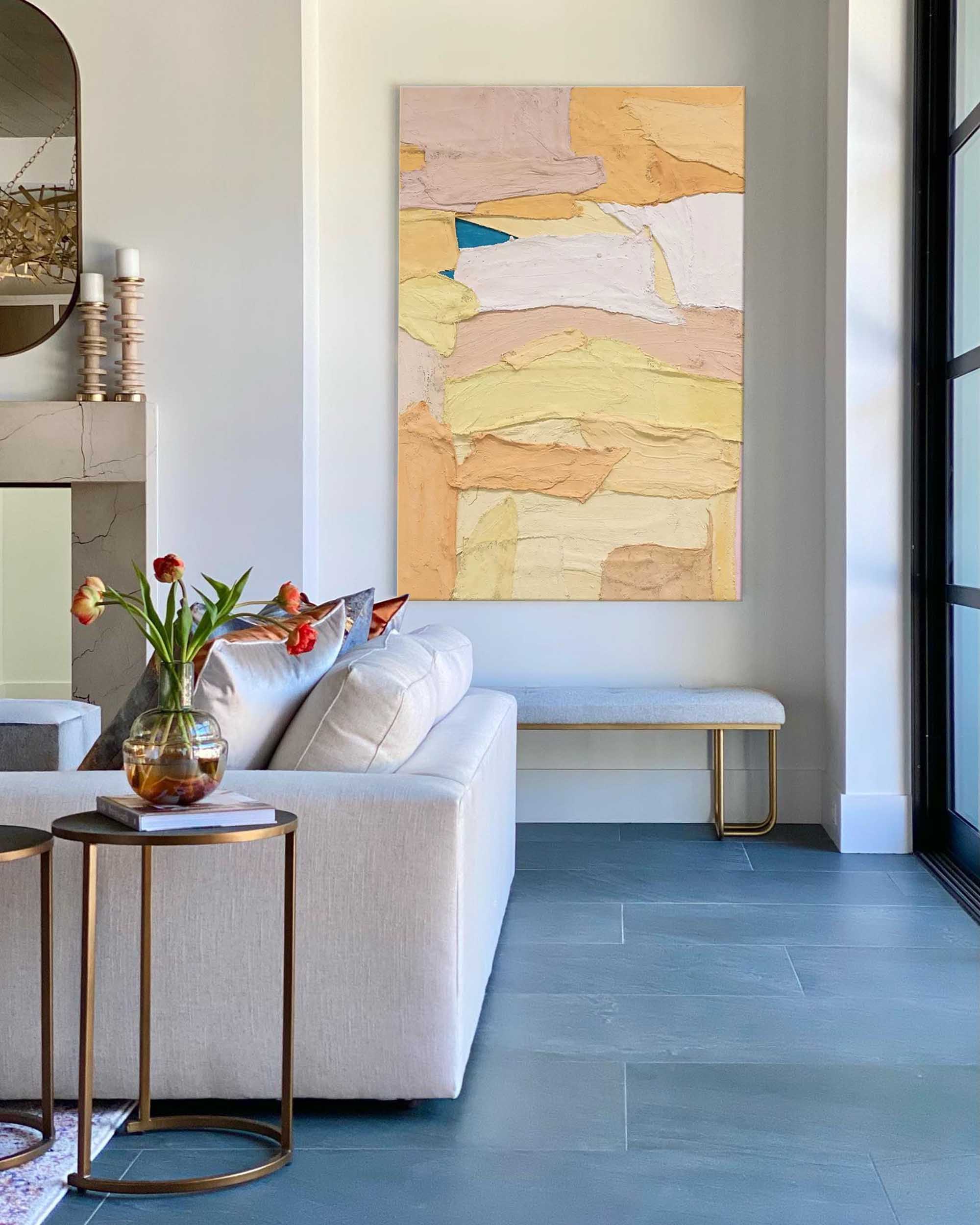 Wall Art Abstract Impasto Energetic